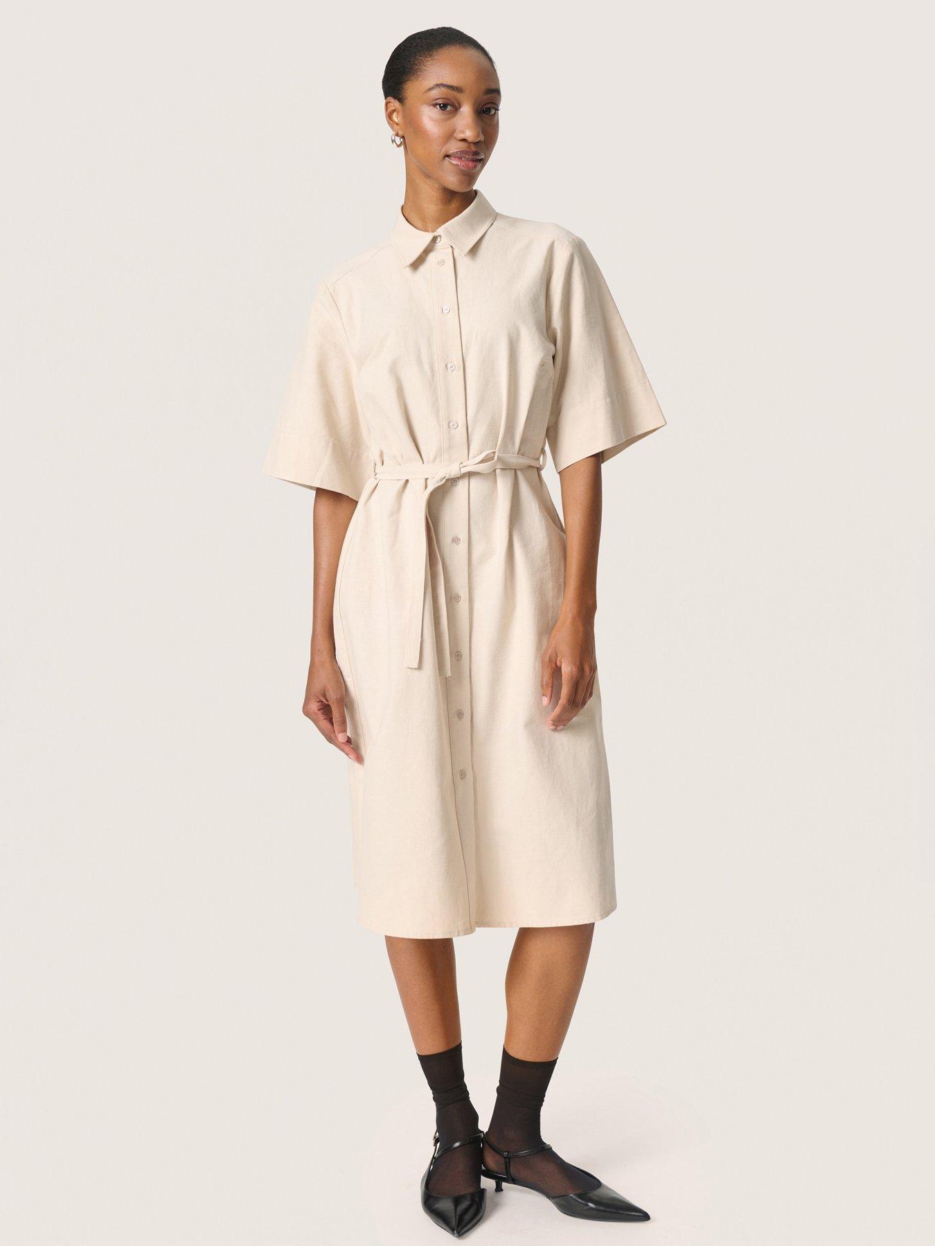 undefined Linnena Dress - Beige