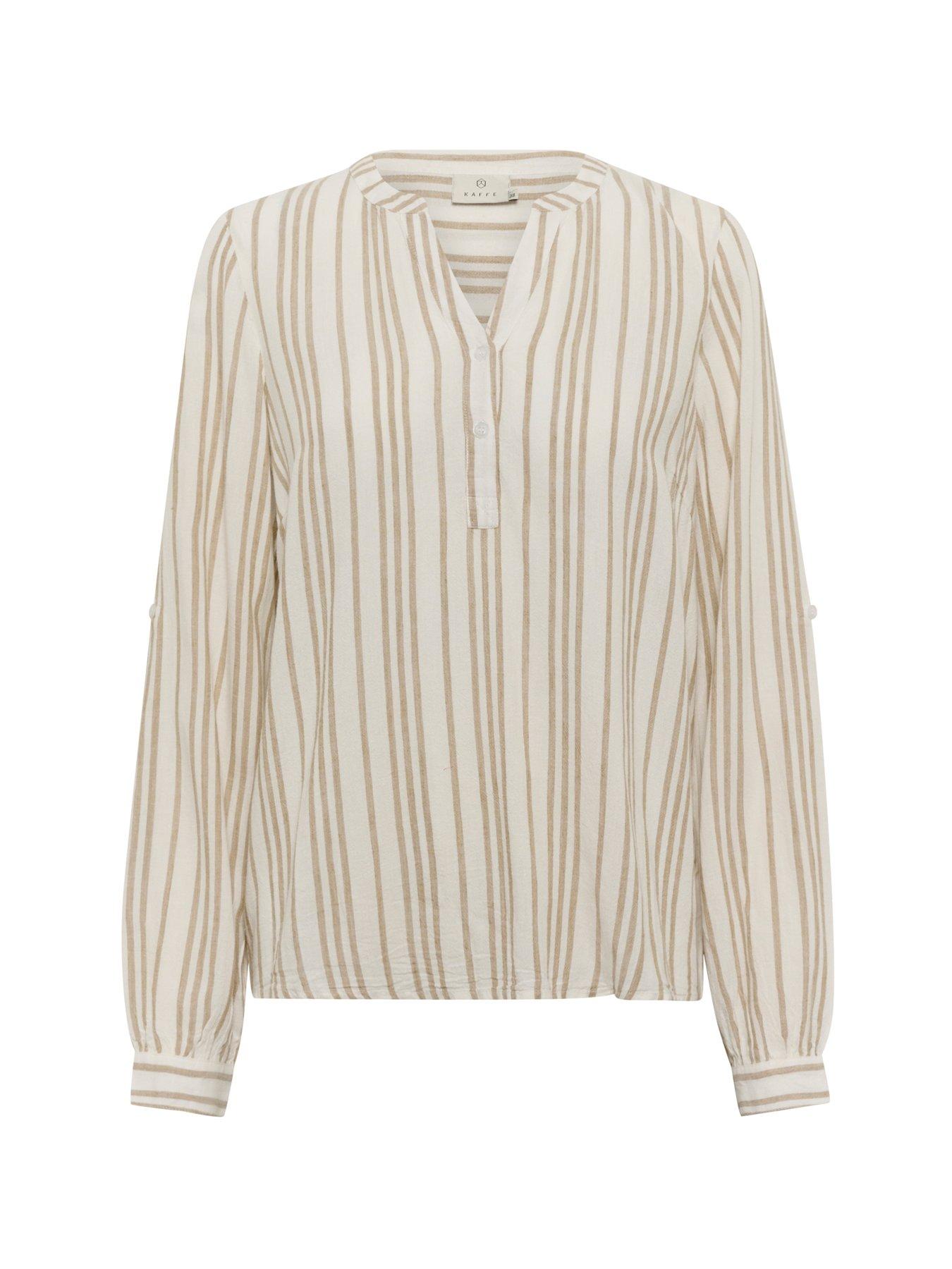 Image 5 of 6 of Kaffe Milia Blouse - Neutral