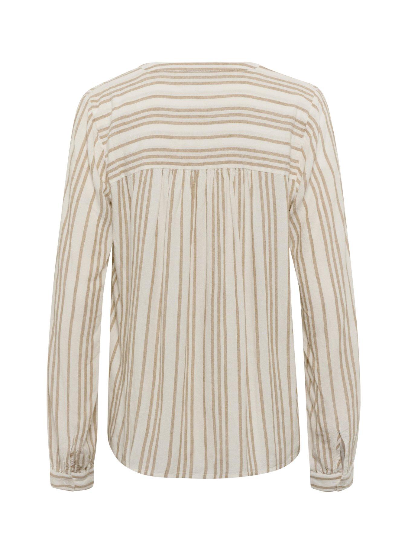 Image 6 of 6 of Kaffe Milia Blouse - Neutral