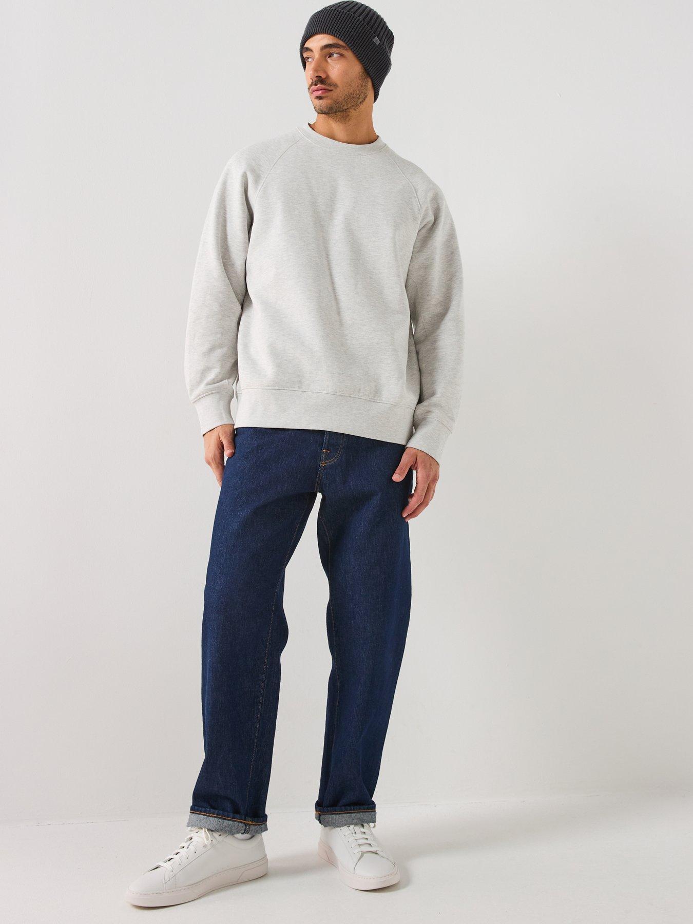 Image 3 of 5 of Selected Aron Long Sleeve Raglan Crew Sweat