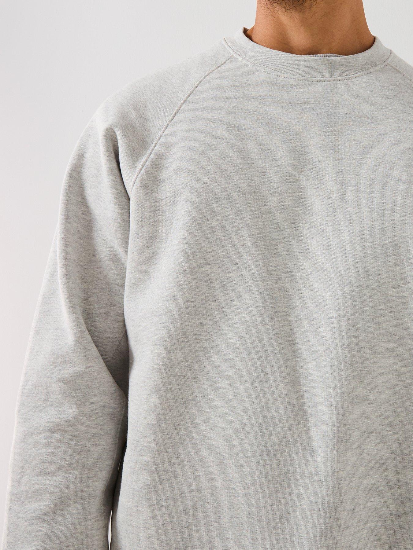 Image 4 of 5 of Selected Aron Long Sleeve Raglan Crew Sweat
