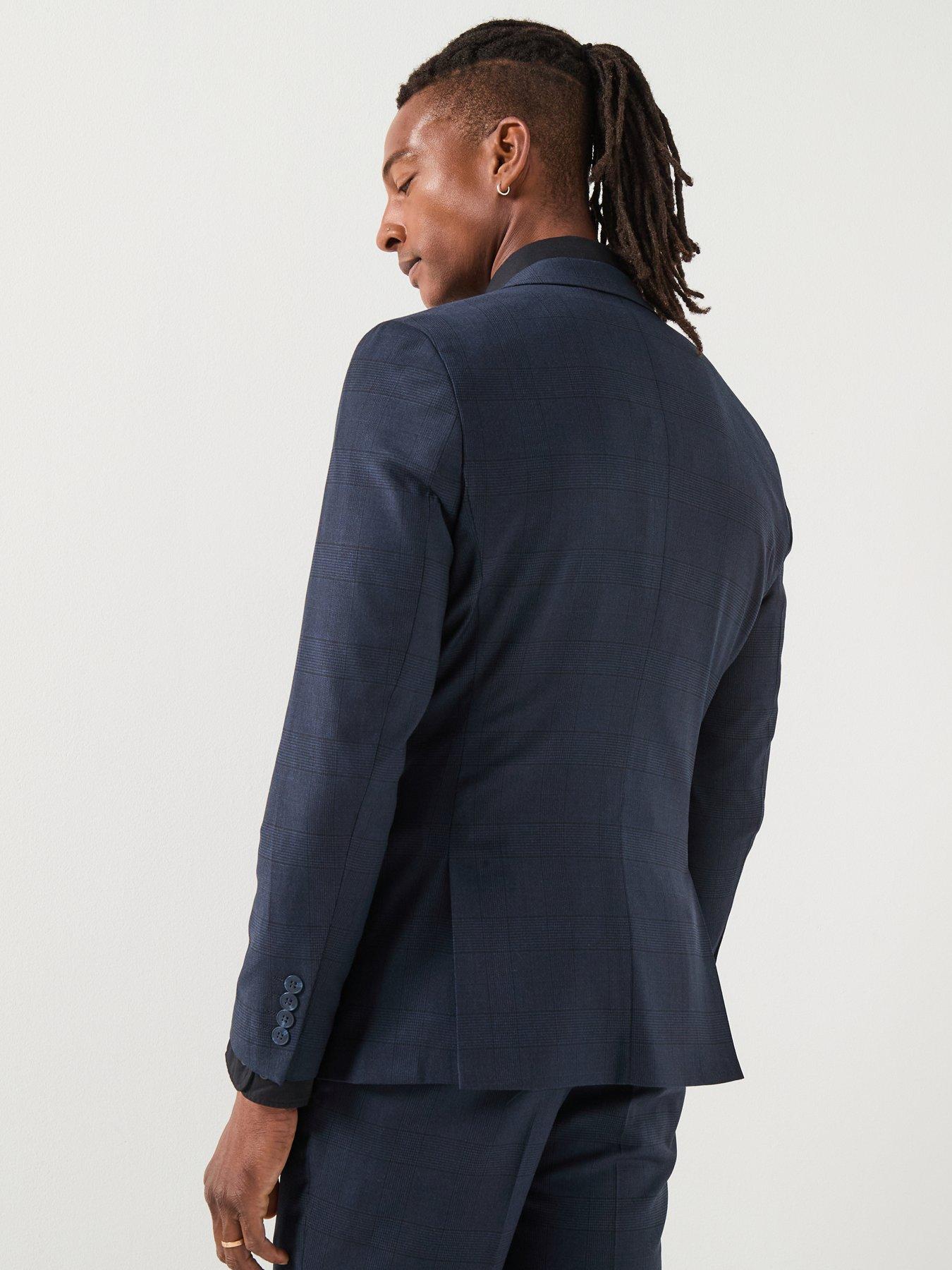 Image 2 of 6 of Selected Neil Slim Fit Suit Blazer - Navy