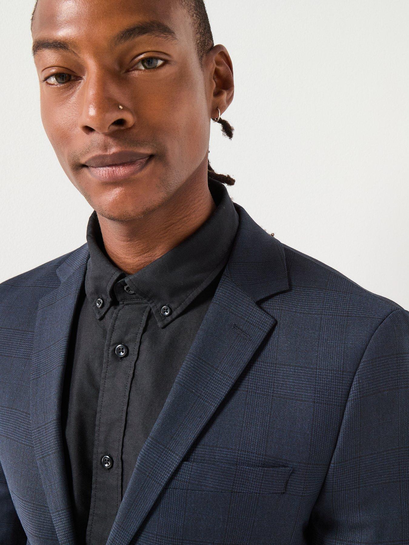 Image 4 of 6 of Selected Neil Slim Fit Suit Blazer - Navy