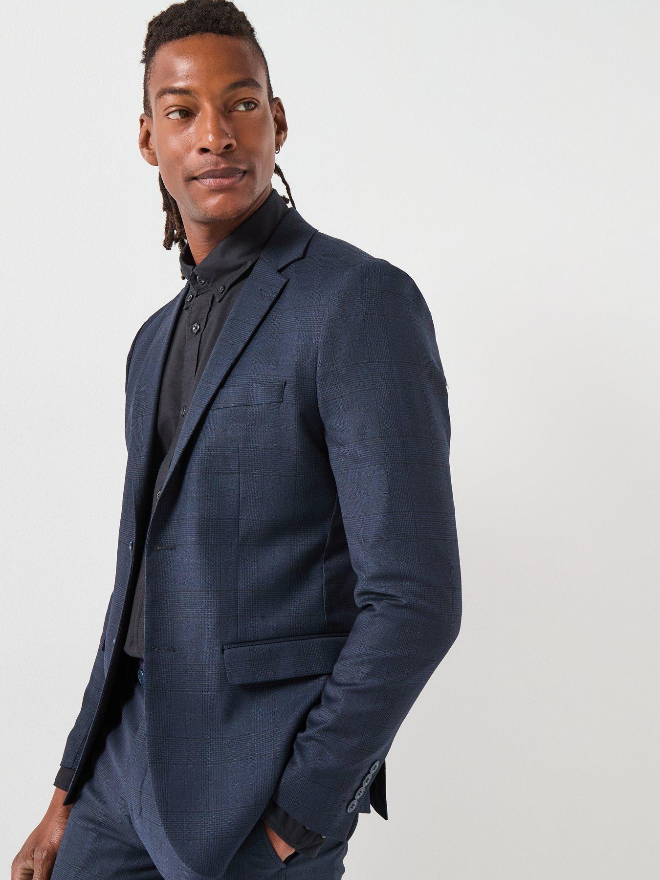 Image 5 of 6 of Selected Neil Slim Fit Suit Blazer - Navy