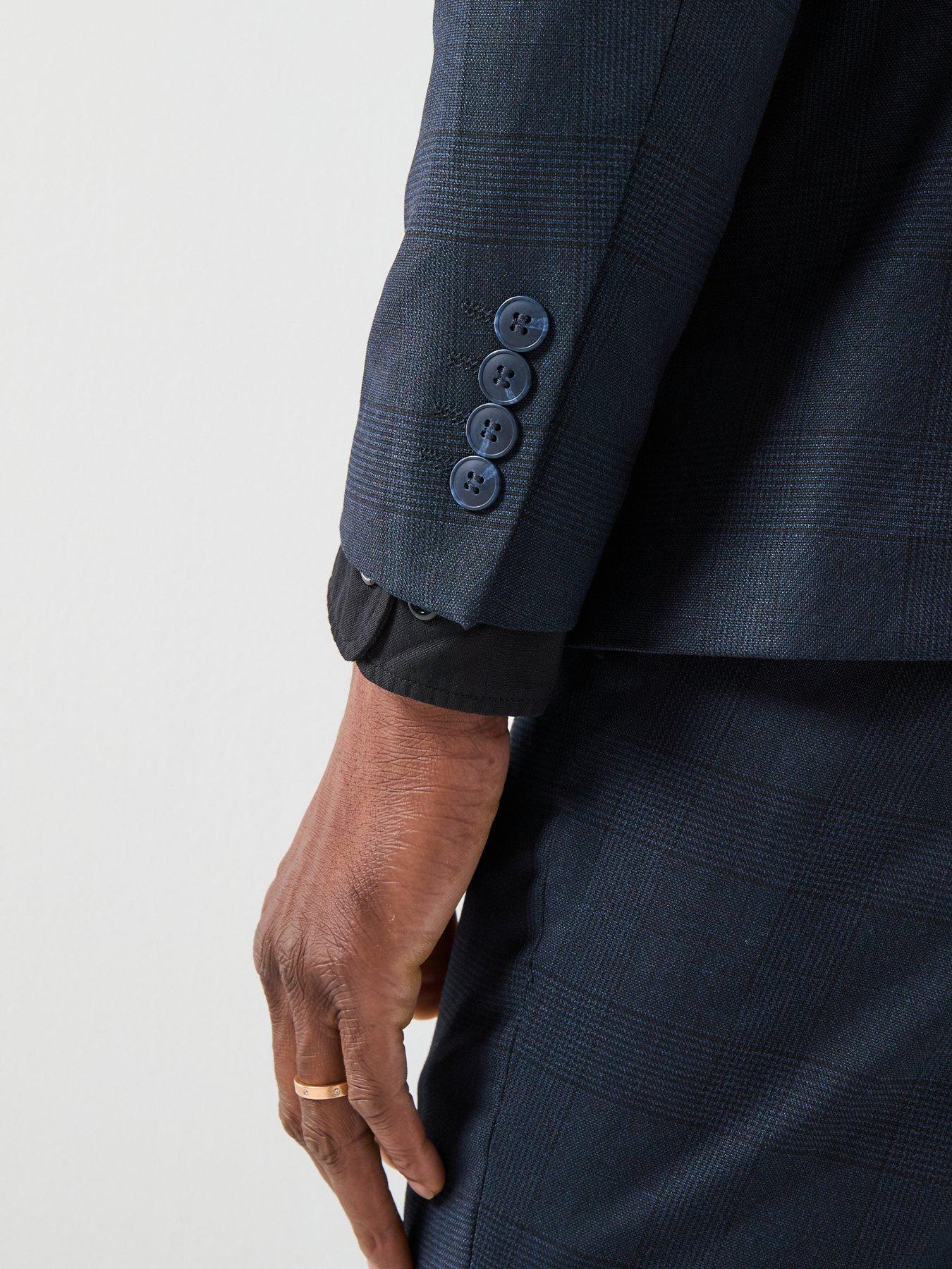 Image 6 of 6 of Selected Neil Slim Fit Suit Blazer - Navy