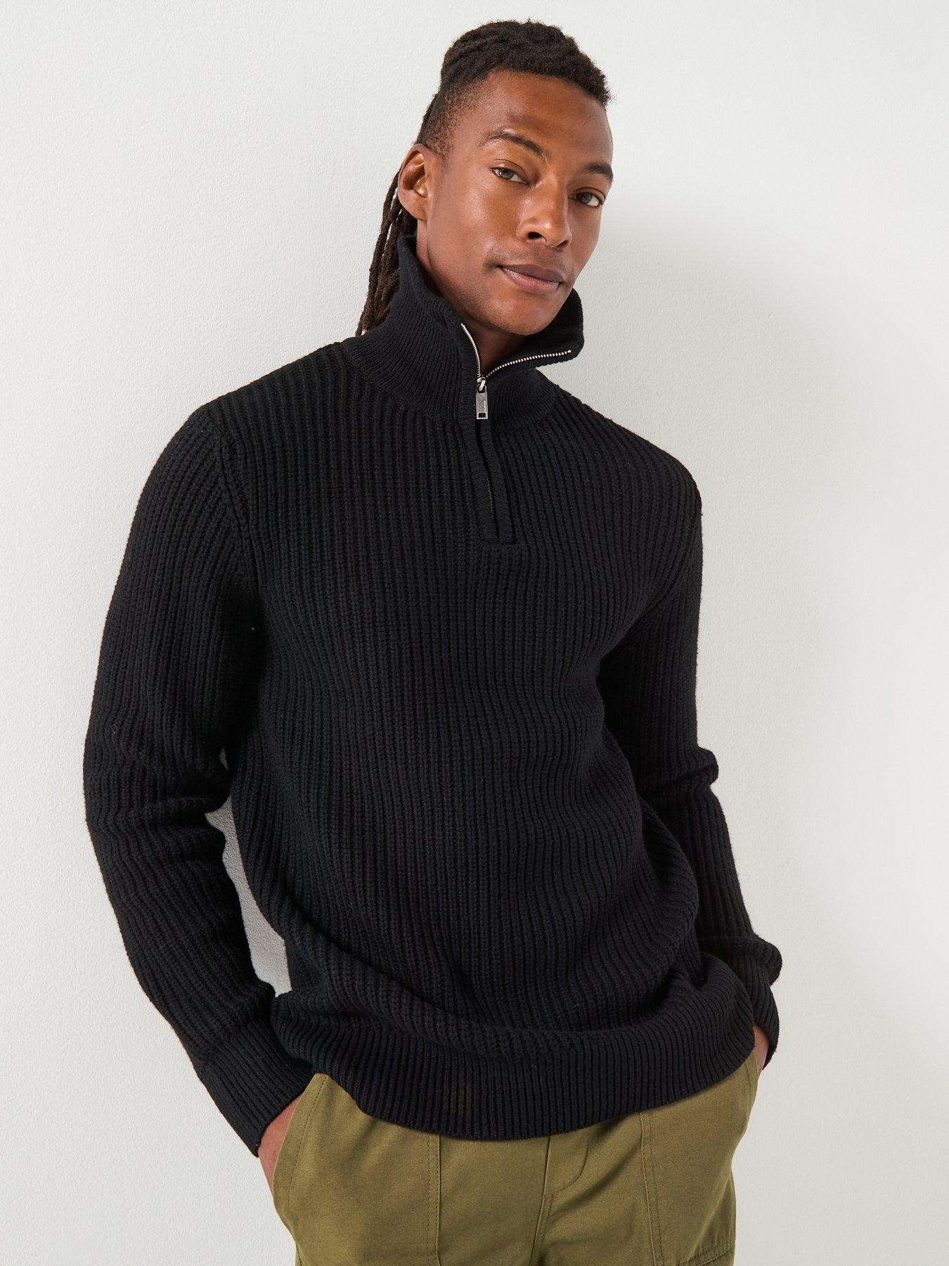 Selected Selected Land Half Zip Knitted Jumper