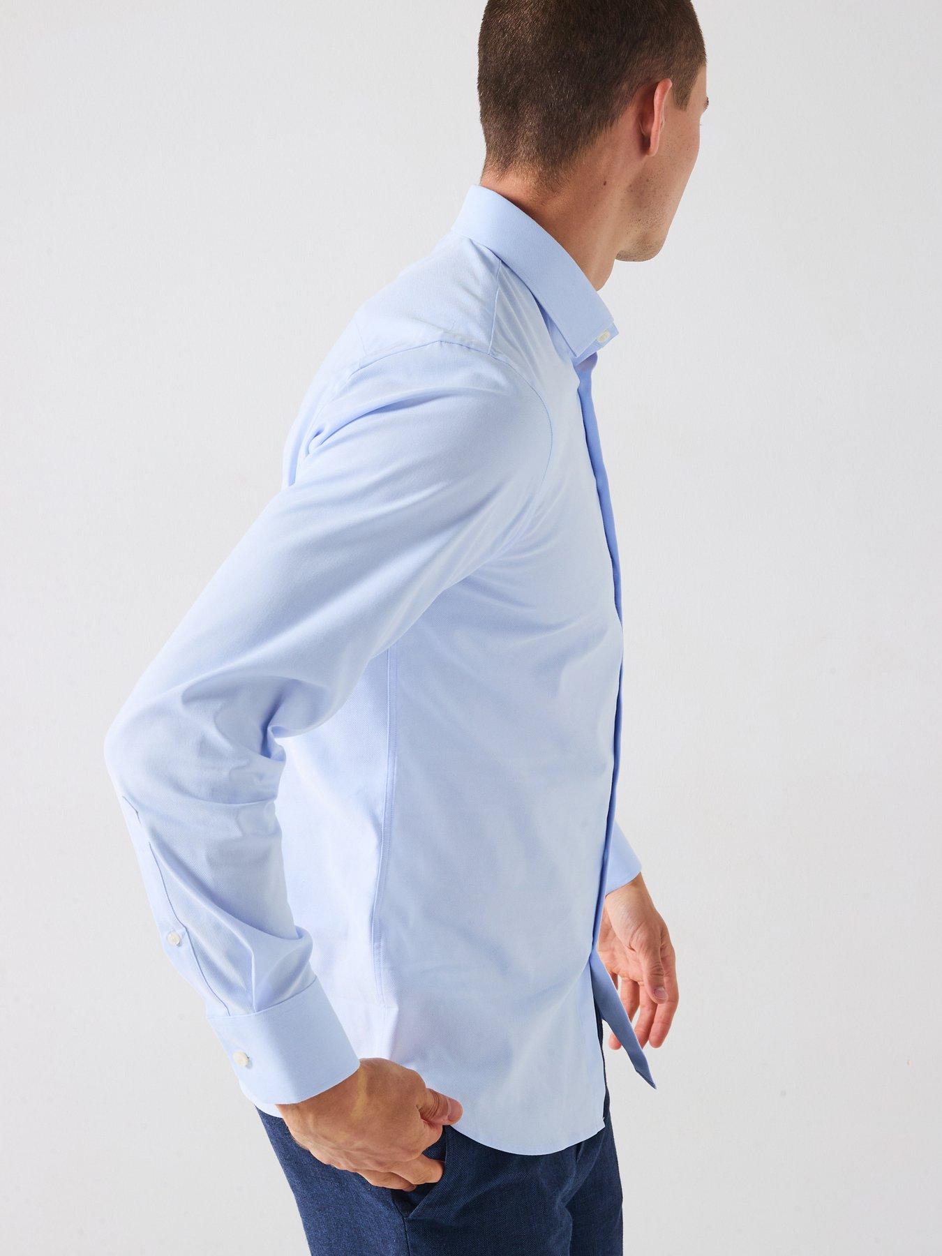 Image 6 of 6 of Selected Slim Performance Long Sleeve Formal Shirt