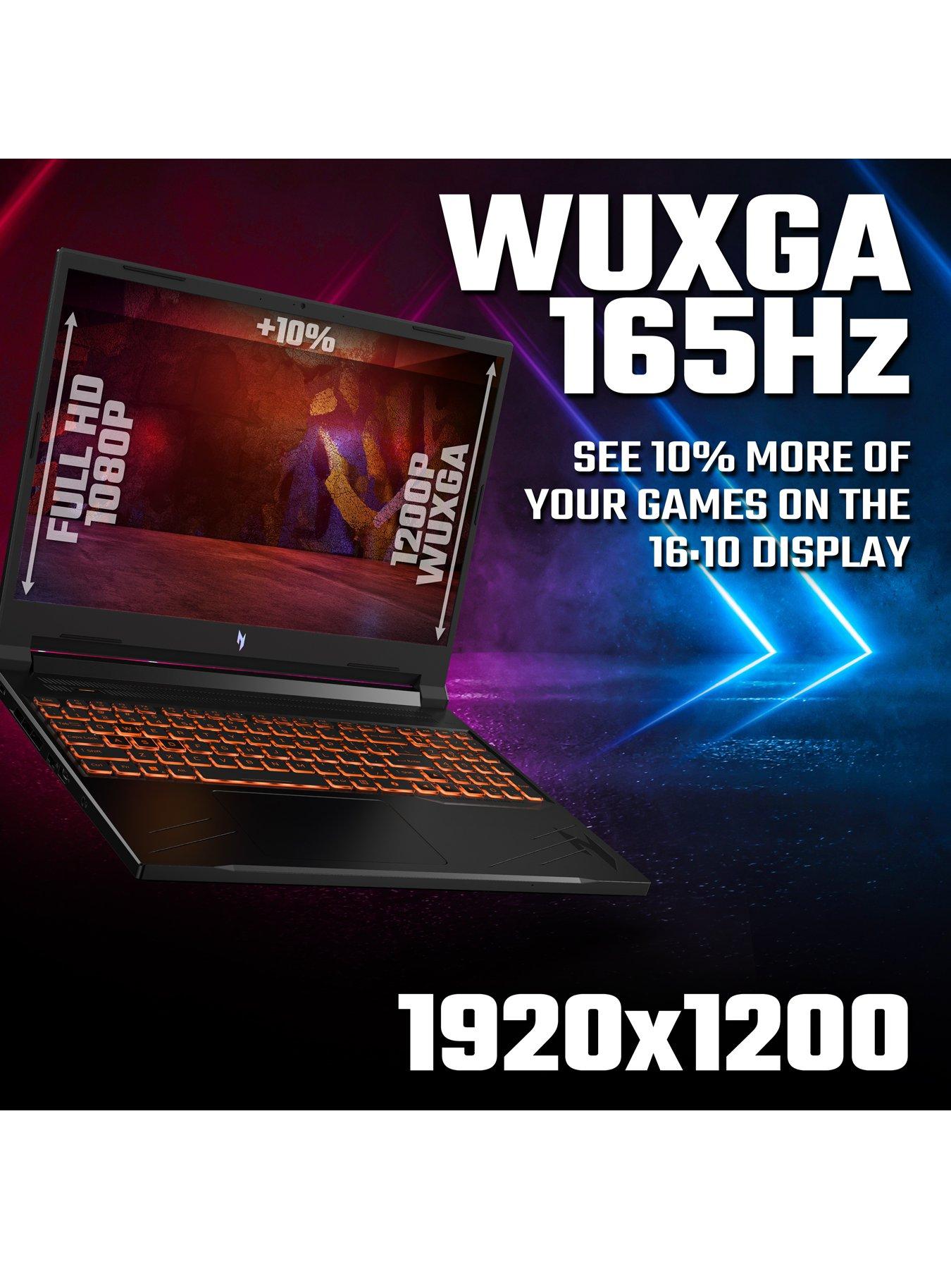 Image 4 of 8 of Acer Nitro V16 Gaming Laptop - 16in WUXGA 165Hz, GeForce RTX 3050, AMD Ryzen 7 8845HS, 16GB RAM, 512GB SSD - Black