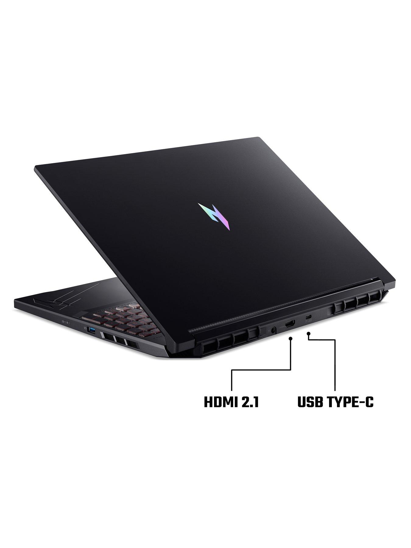 Image 7 of 8 of Acer Nitro V16 Gaming Laptop - 16in WUXGA 165Hz, GeForce RTX 3050, AMD Ryzen 7 8845HS, 16GB RAM, 512GB SSD - Black