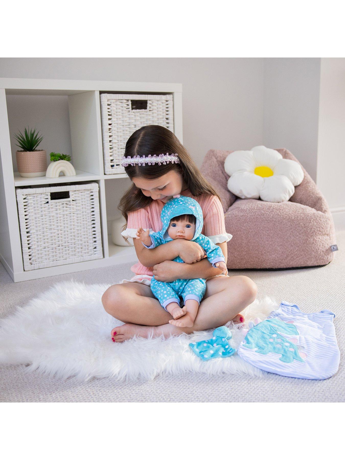 Image 2 of 7 of Tiny Treasures Sleepy Dino Doll Set