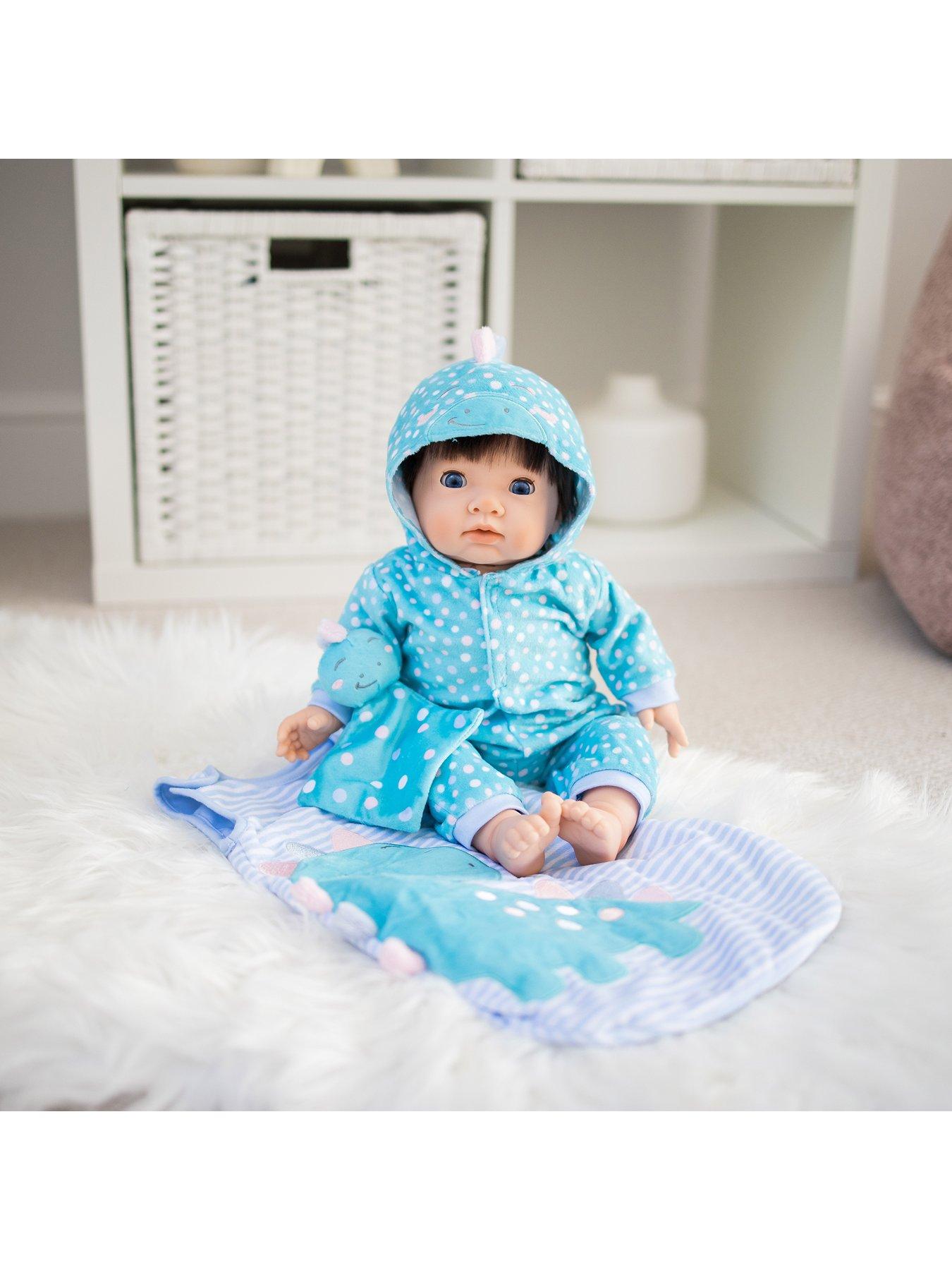 Image 5 of 7 of Tiny Treasures Sleepy Dino Doll Set
