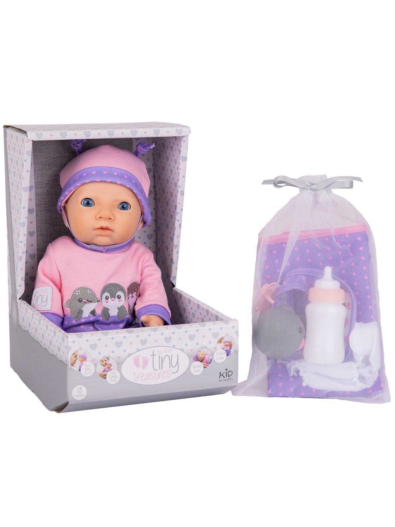 My First Tiny Treasures Peekaboo Baby Doll Starter Set Very