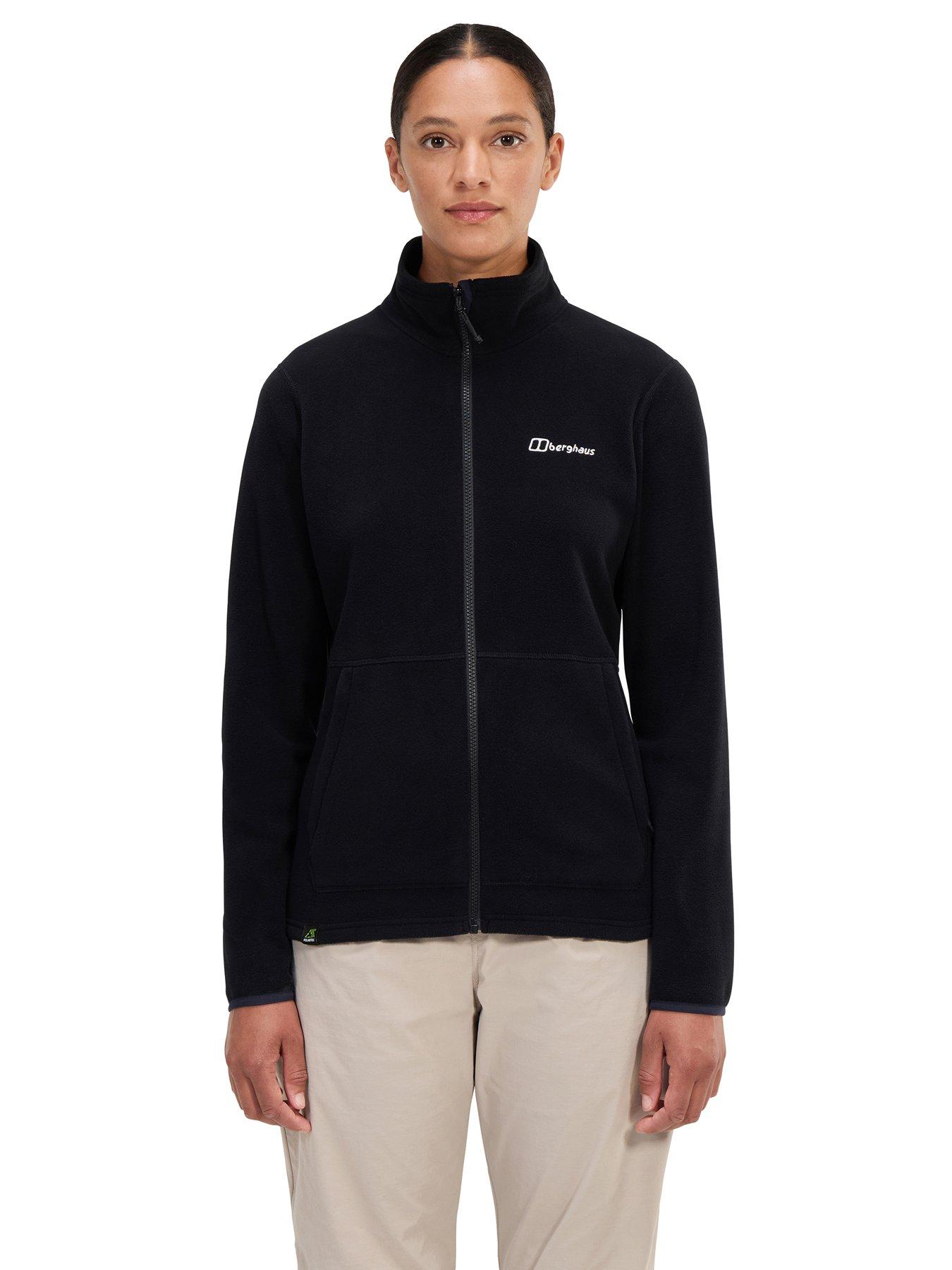 Berghaus Womens Prism 2.0 Microfleece Interactive Full Zip Jacket - Black