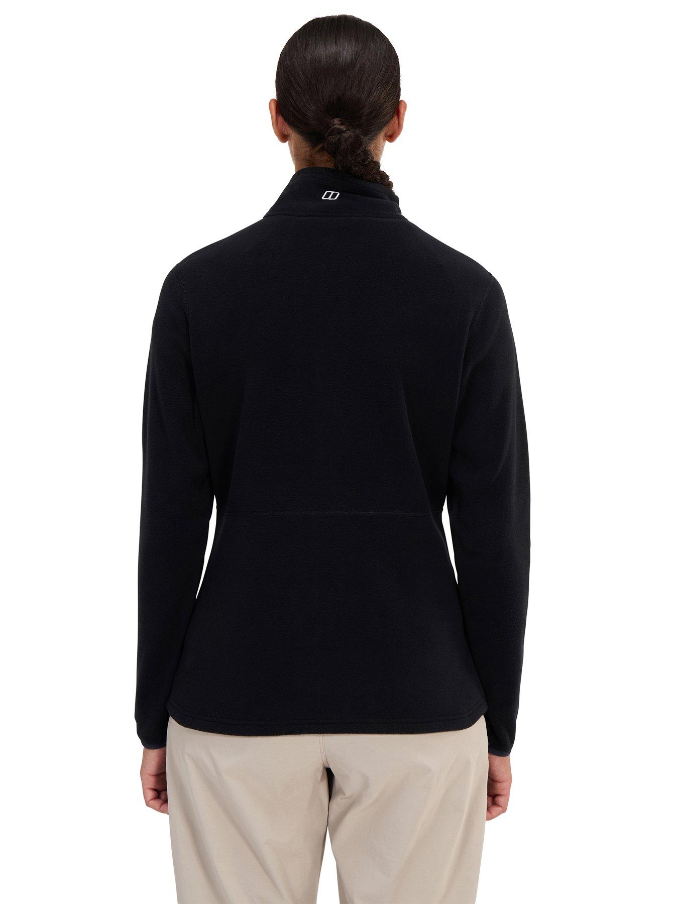 Image 2 of 6 of Berghaus Womens Prism 2.0 Microfleece Interactive Full Zip Jacket - Black