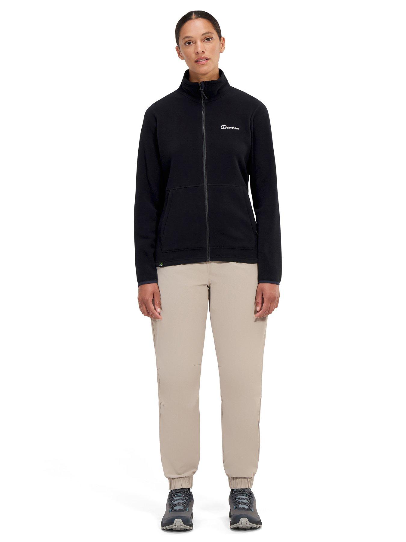 Image 3 of 6 of Berghaus Womens Prism 2.0 Microfleece Interactive Full Zip Jacket - Black