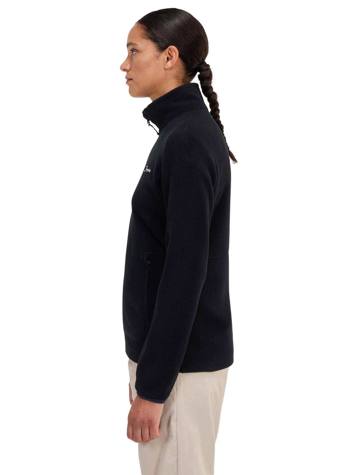 Image 4 of 6 of Berghaus Womens Prism 2.0 Microfleece Interactive Full Zip Jacket - Black