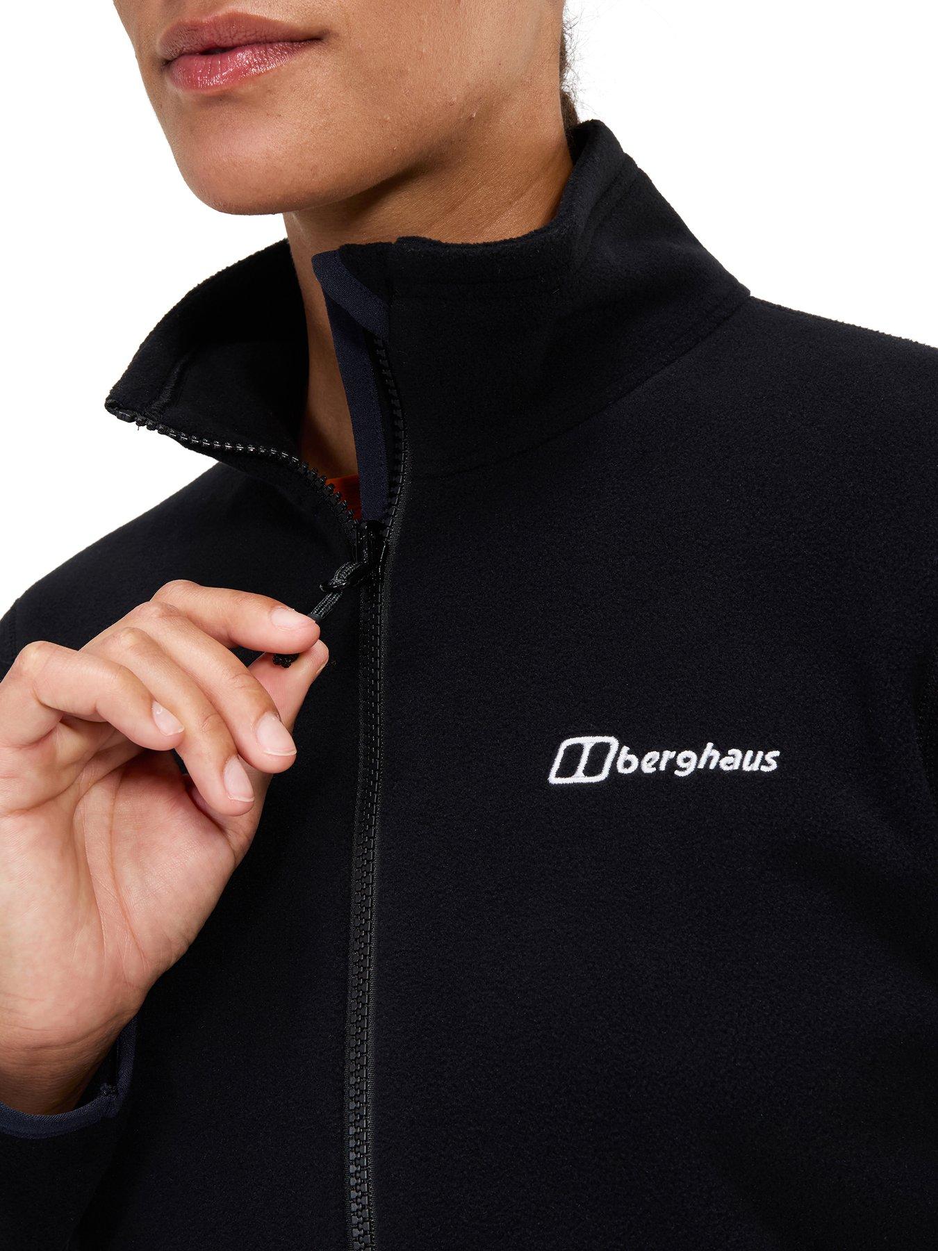 Image 5 of 6 of Berghaus Womens Prism 2.0 Microfleece Interactive Full Zip Jacket - Black