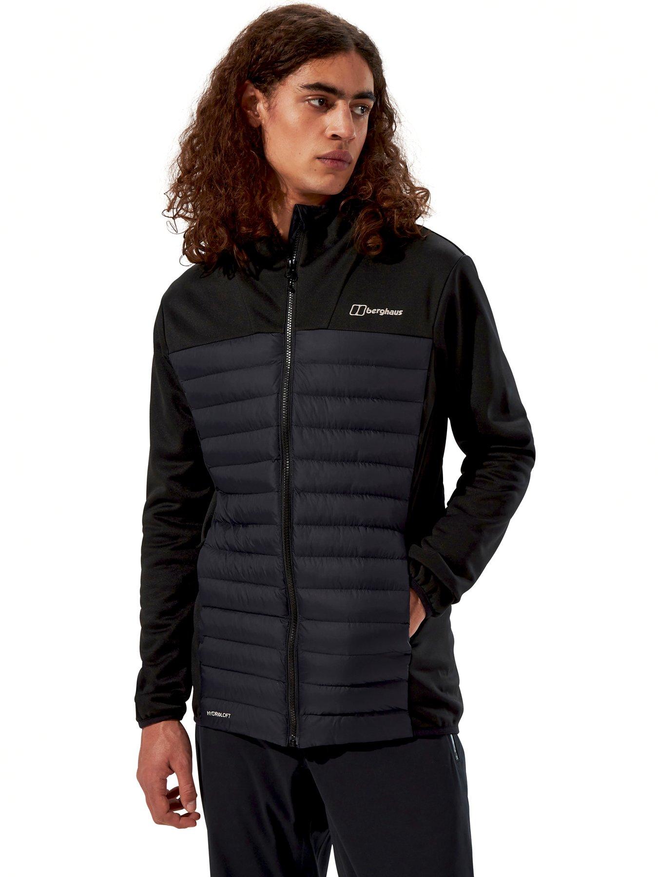 Image 1 of 5 of Berghaus Mens Vaskye Hooded Hybrid Jacket - Black