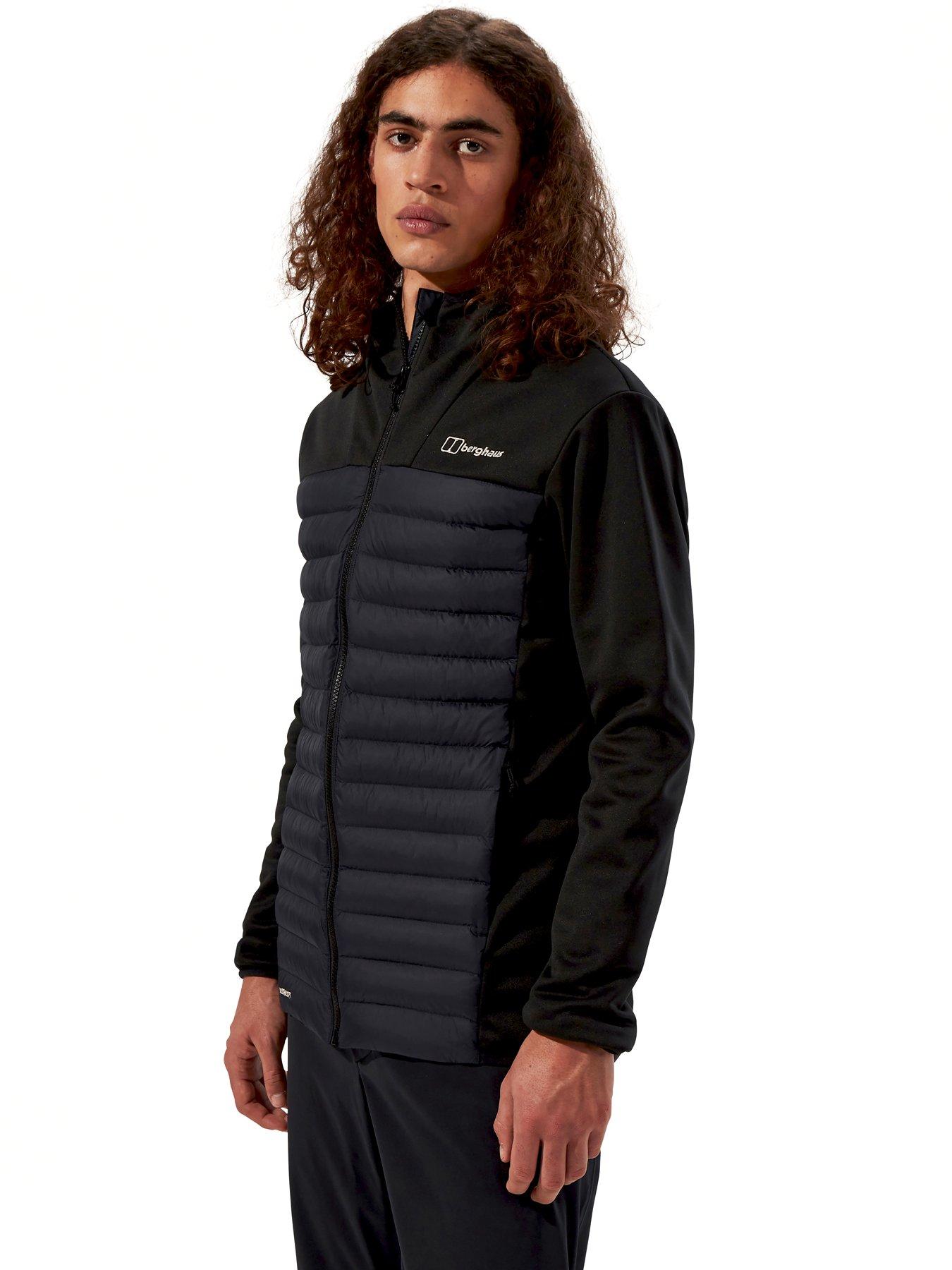 Image 4 of 5 of Berghaus Mens Vaskye Hooded Hybrid Jacket - Black