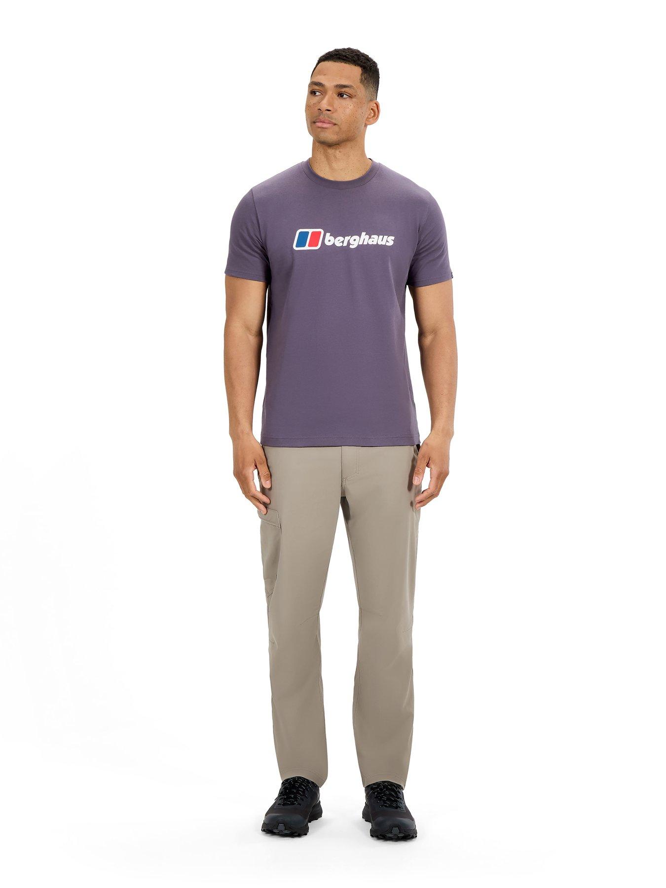 Image 3 of 6 of Berghaus Mens Berghaus Class XL-Logo Tee - Purple