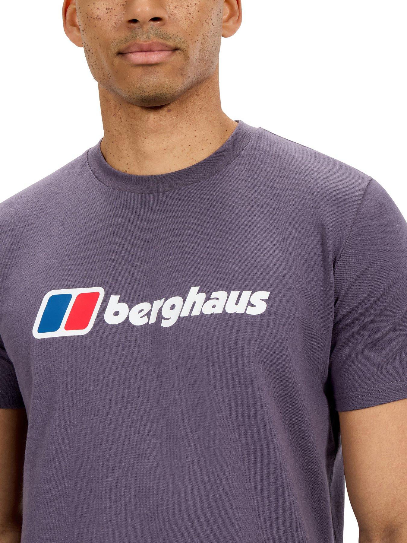 Image 4 of 6 of Berghaus Mens Berghaus Class XL-Logo Tee - Purple