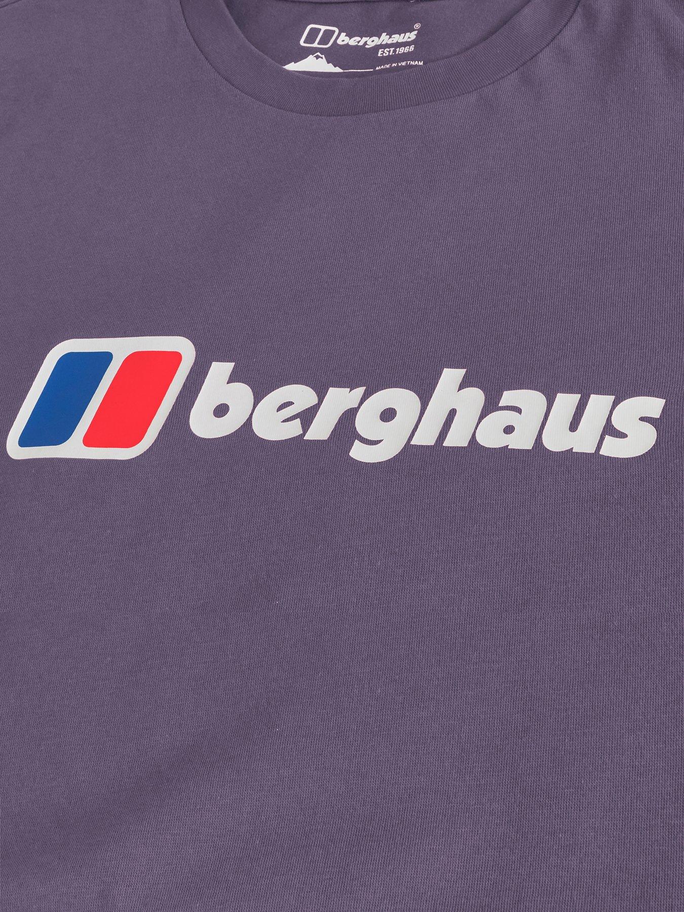 Image 5 of 6 of Berghaus Mens Berghaus Class XL-Logo Tee - Purple