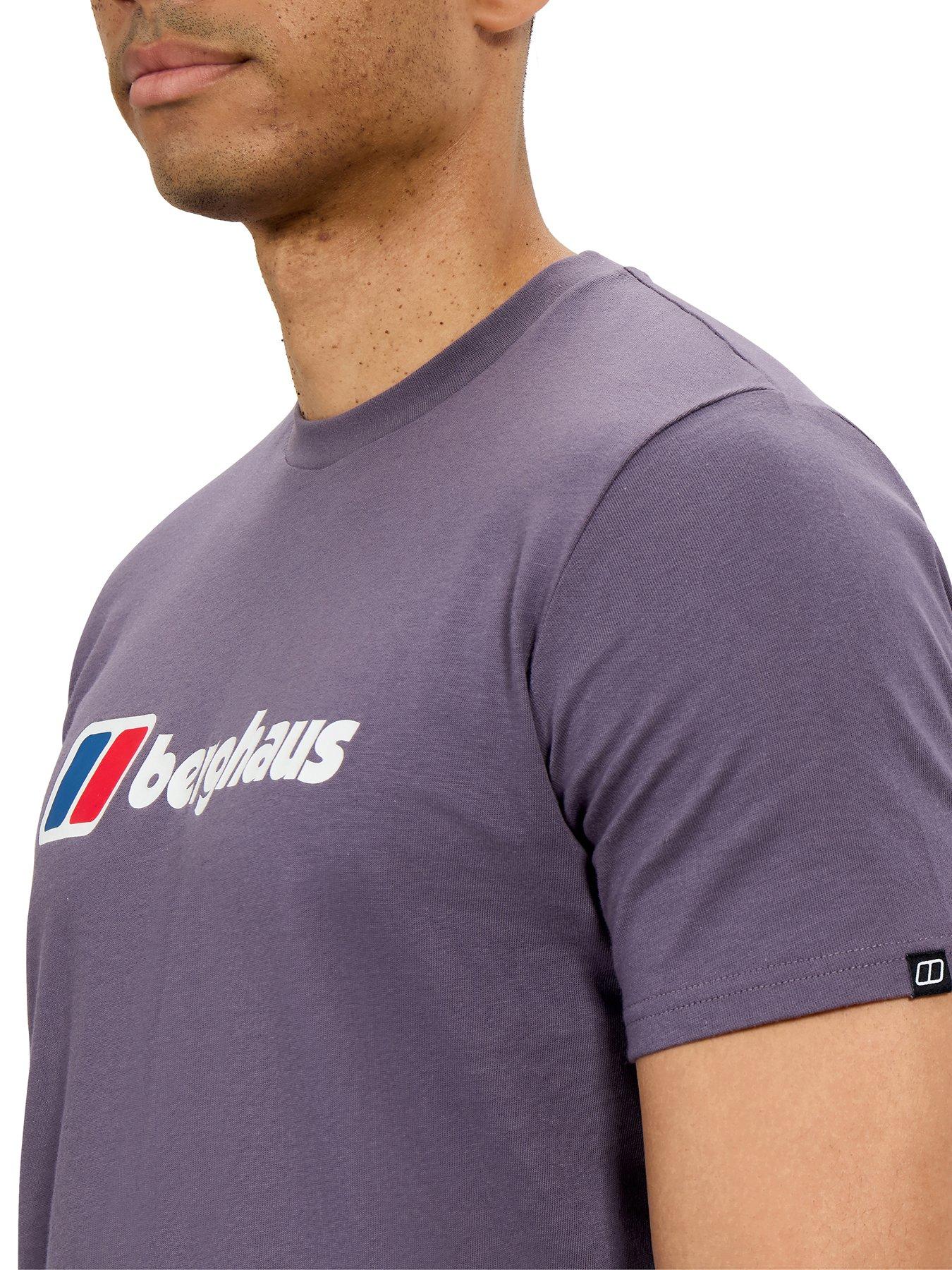 Image 6 of 6 of Berghaus Mens Berghaus Class XL-Logo Tee - Purple