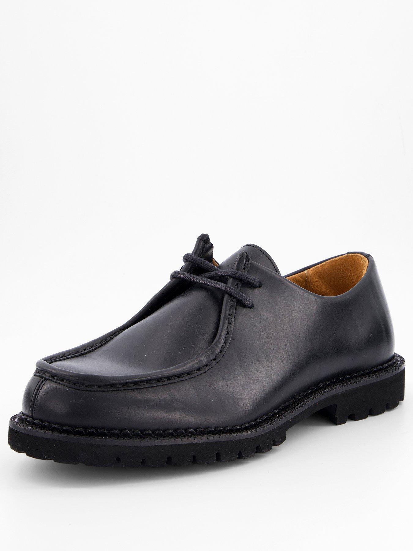 Image 2 of 6 of Selected Hector Leather Mocassin Formal Shoe - Black
