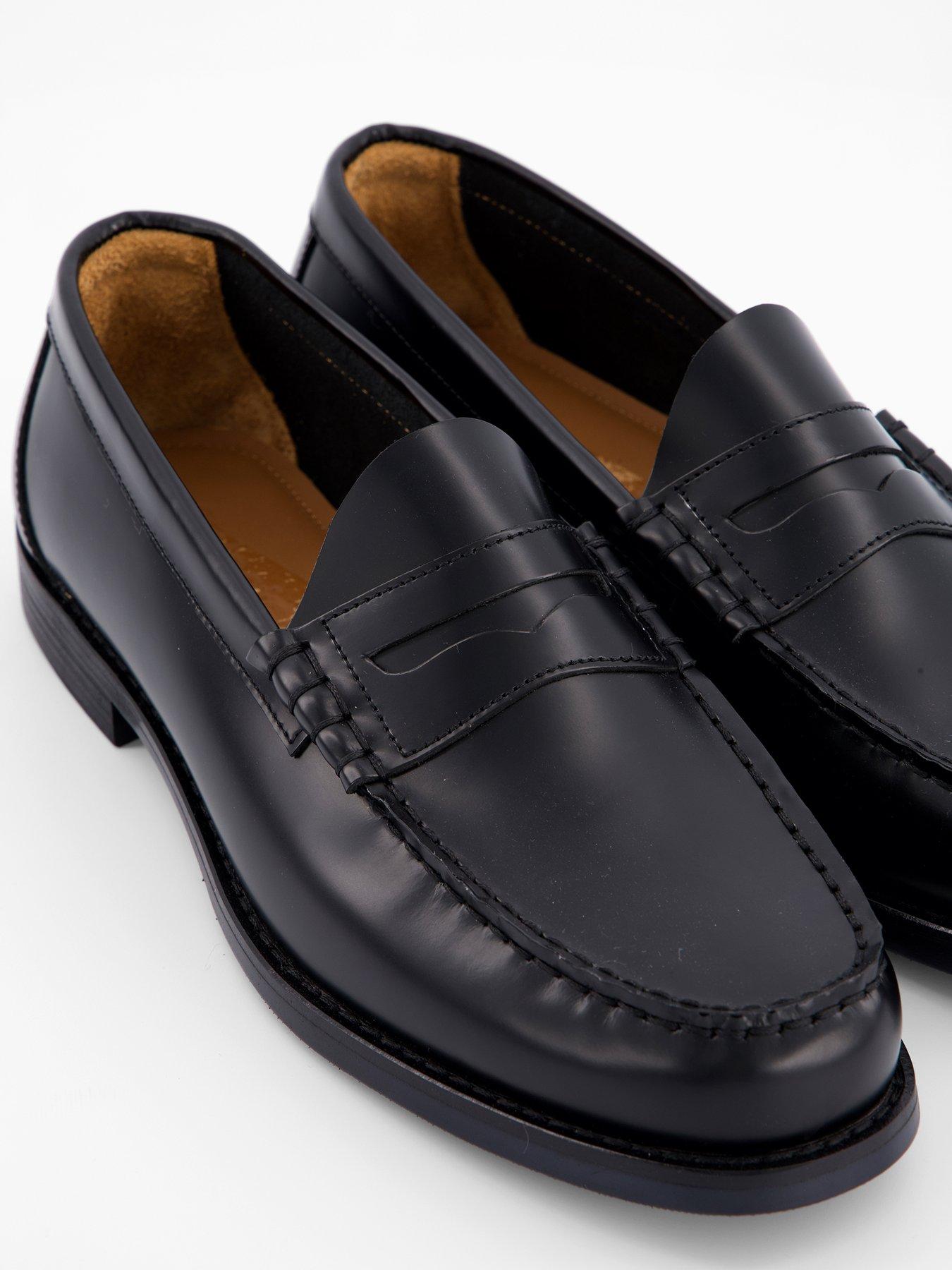 Image 5 of 7 of Selected Selected Billy Leather Penny Loafer Formal Shoes