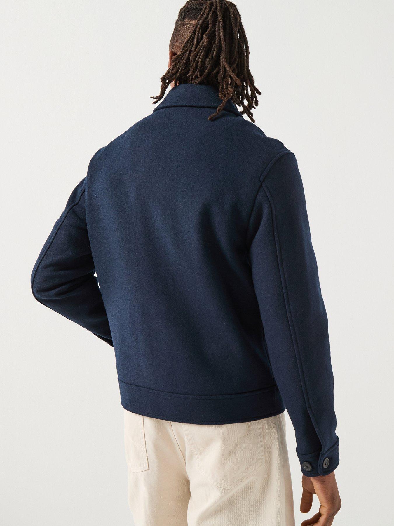 Image 2 of 6 of Selected Philip Lano Zip Through Jacket - Navy