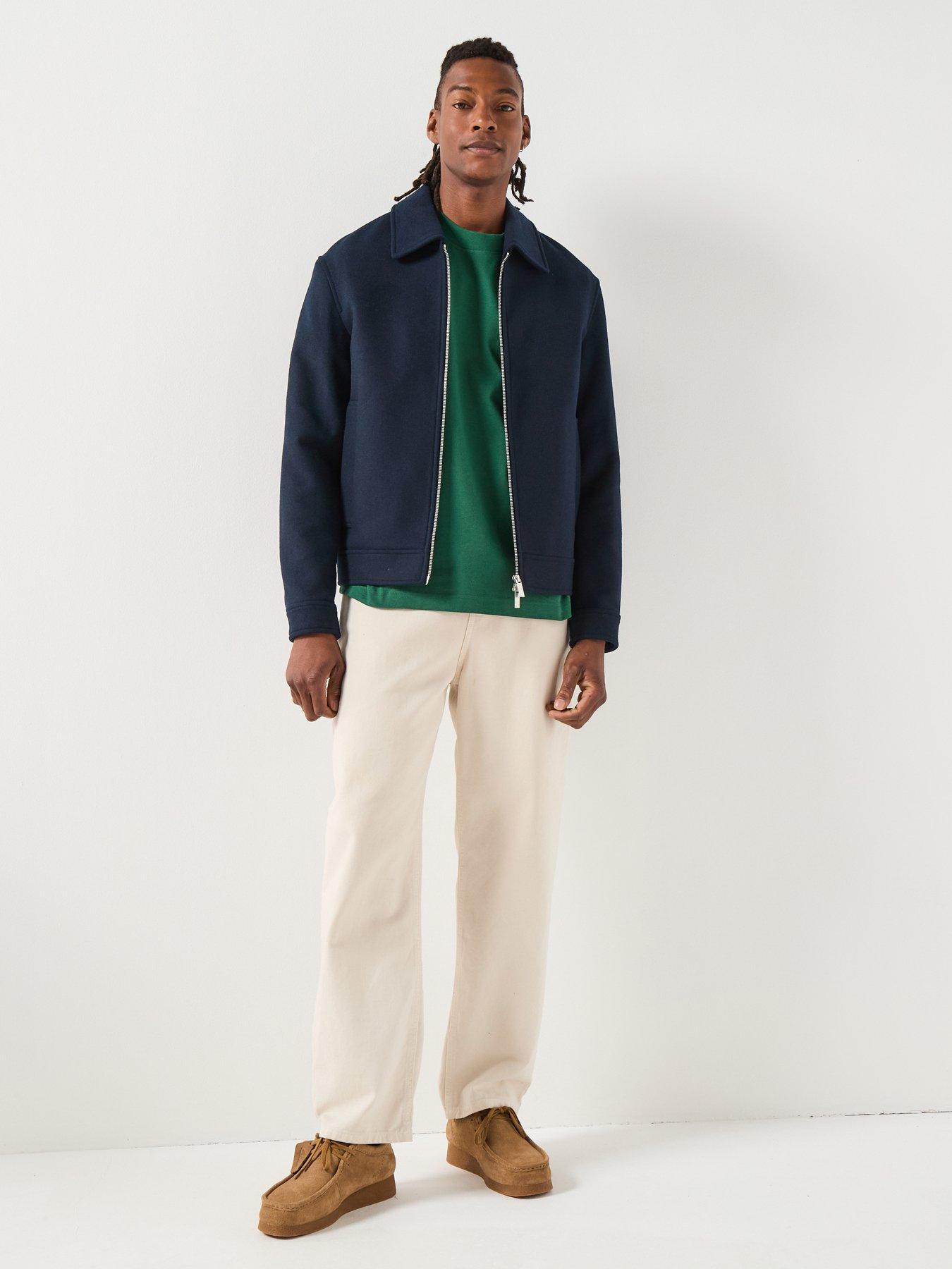 Image 3 of 6 of Selected Philip Lano Zip Through Jacket - Navy