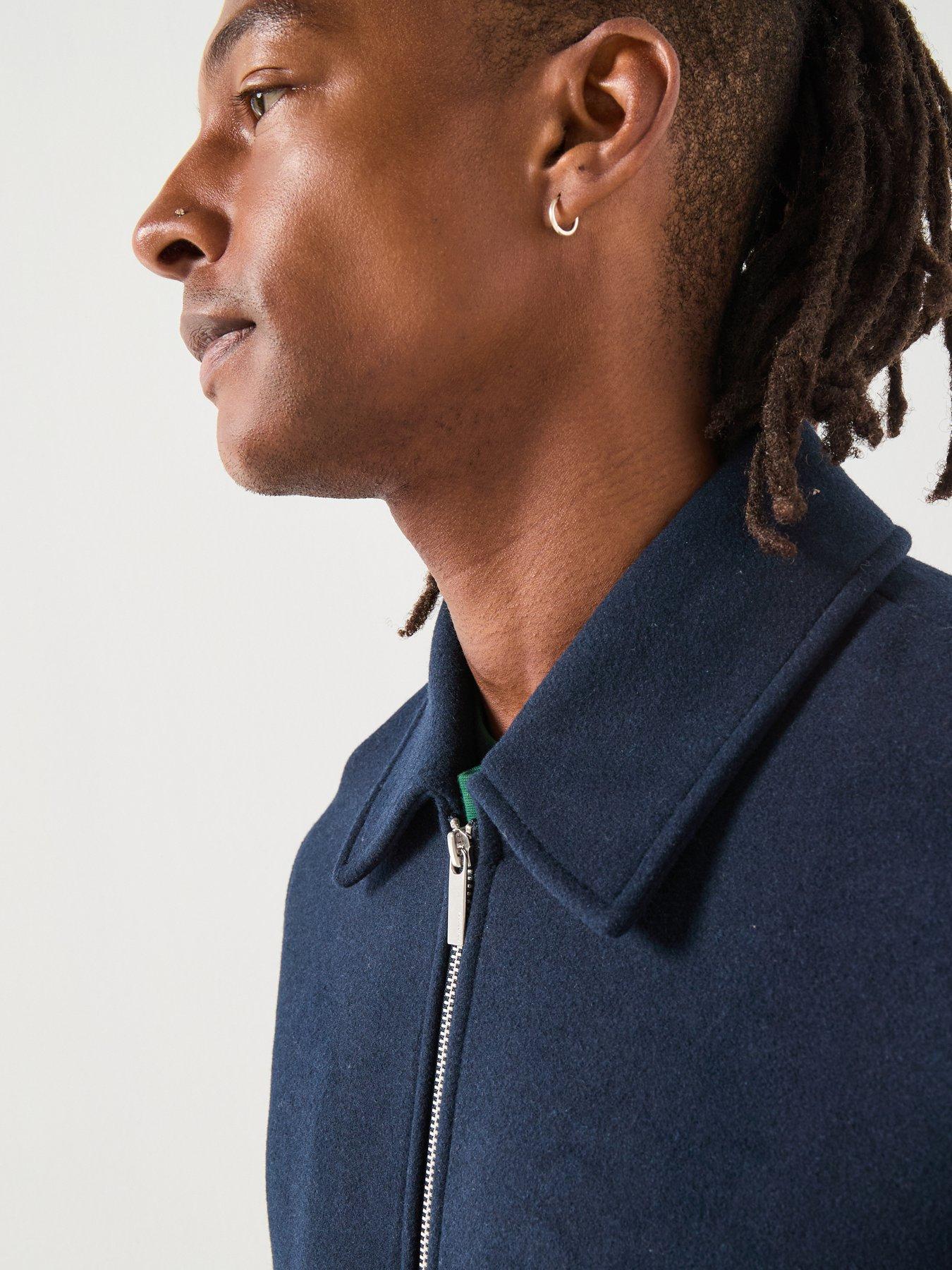 Image 4 of 6 of Selected Philip Lano Zip Through Jacket - Navy