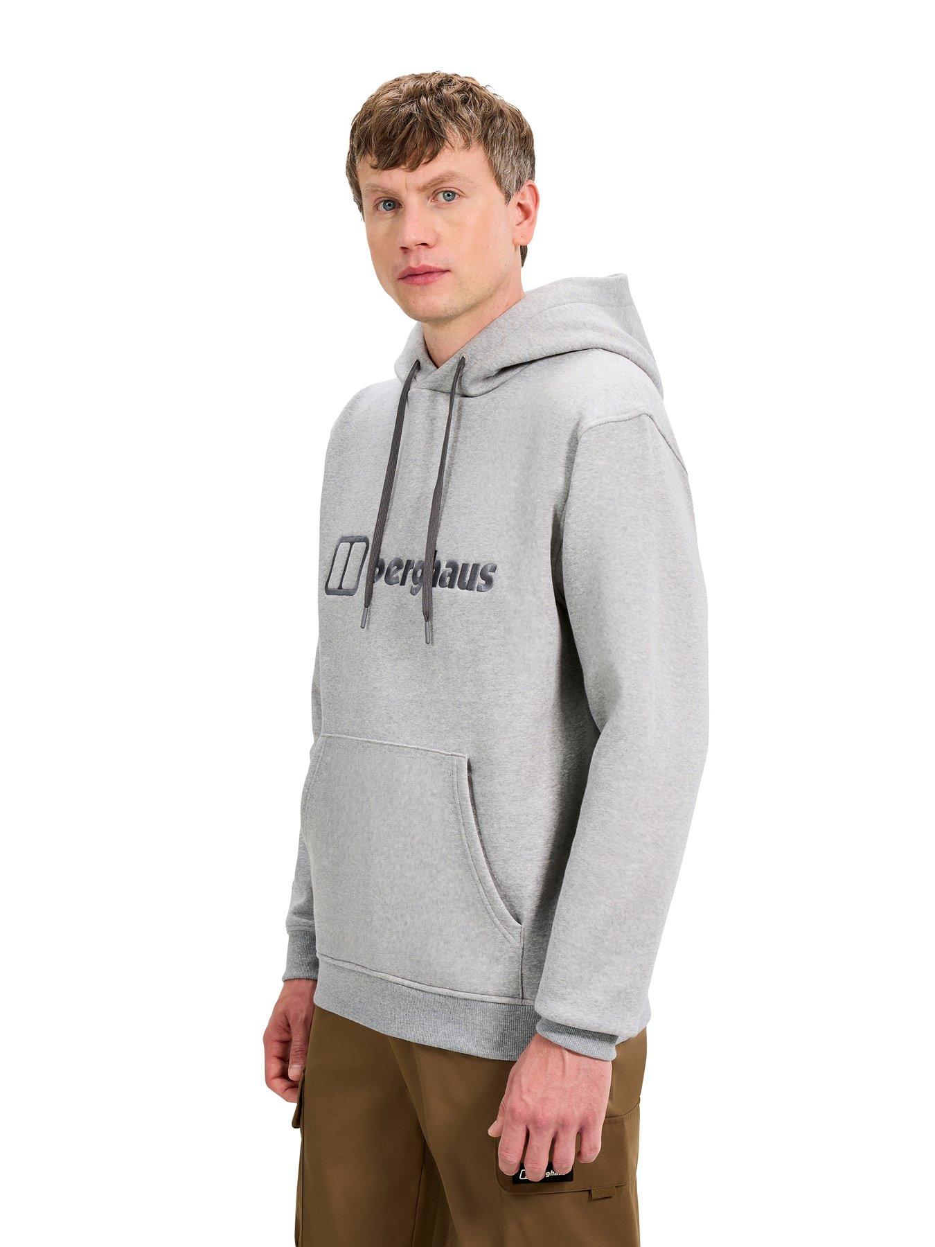 Image 4 of 5 of Berghaus Mens Logo Hoodie - Grey