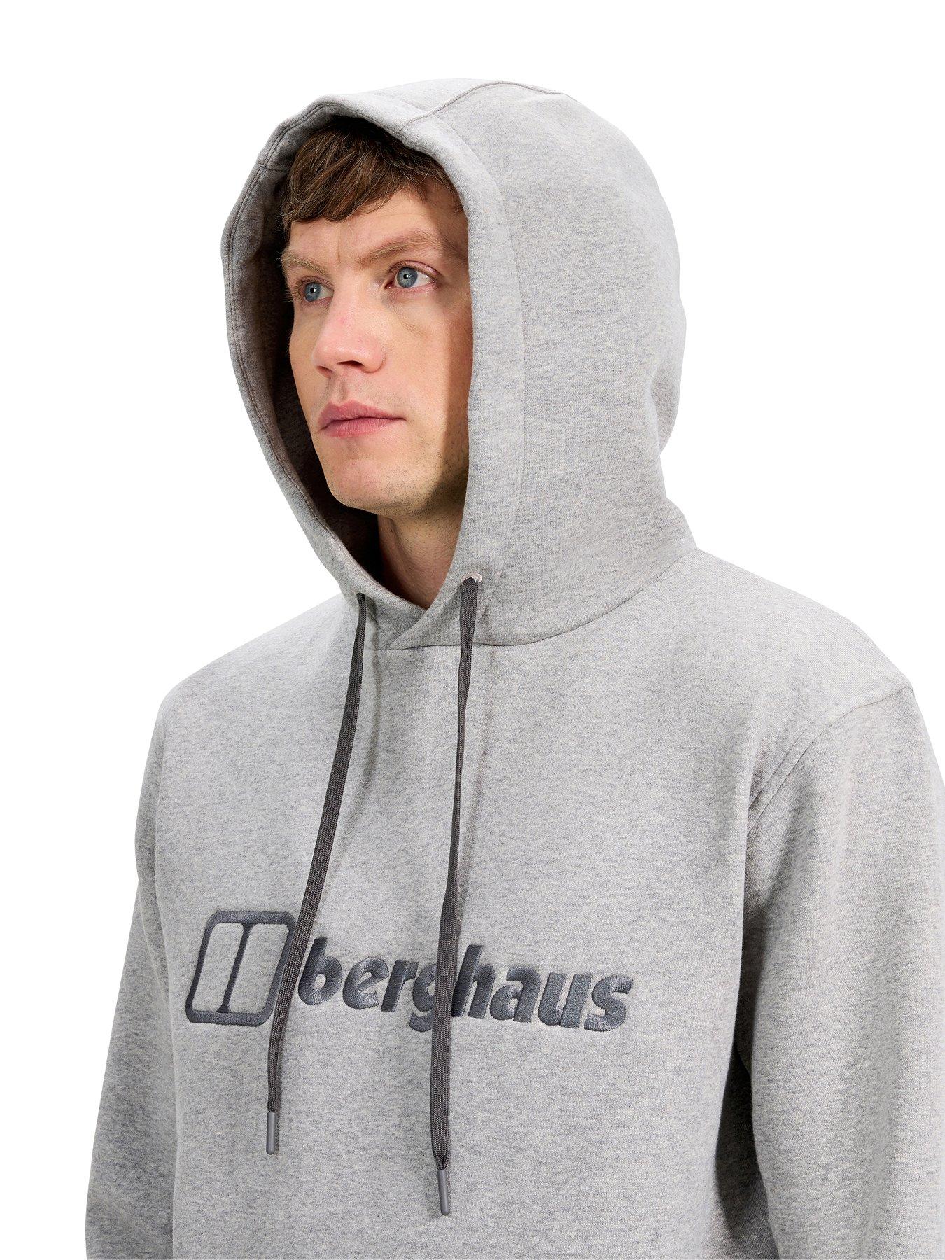 Image 5 of 5 of Berghaus Mens Logo Hoodie - Grey