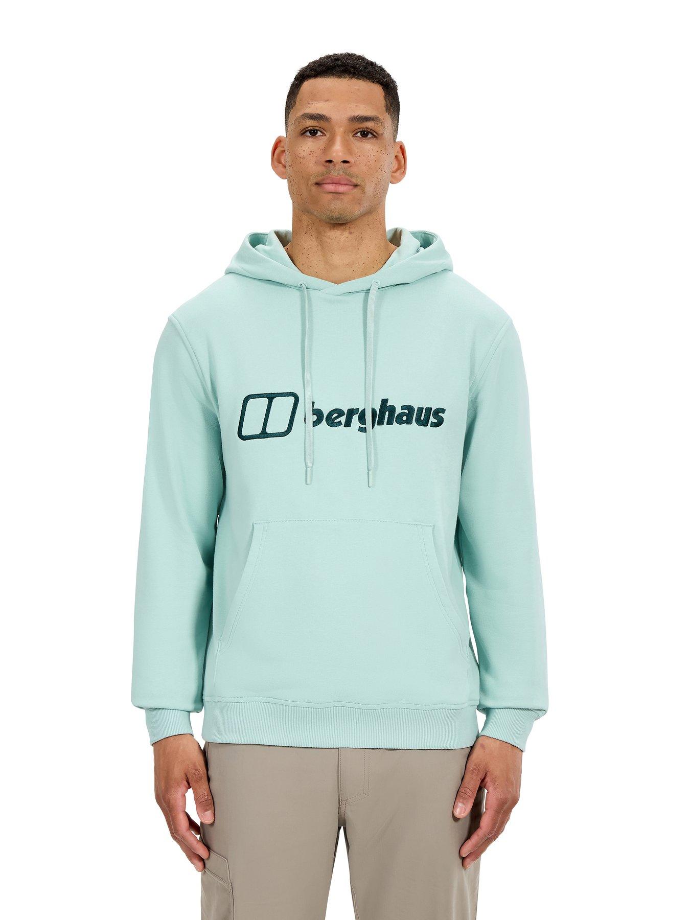 Berghaus Mens Logo Light Hoodie, Green, Size M, Men
