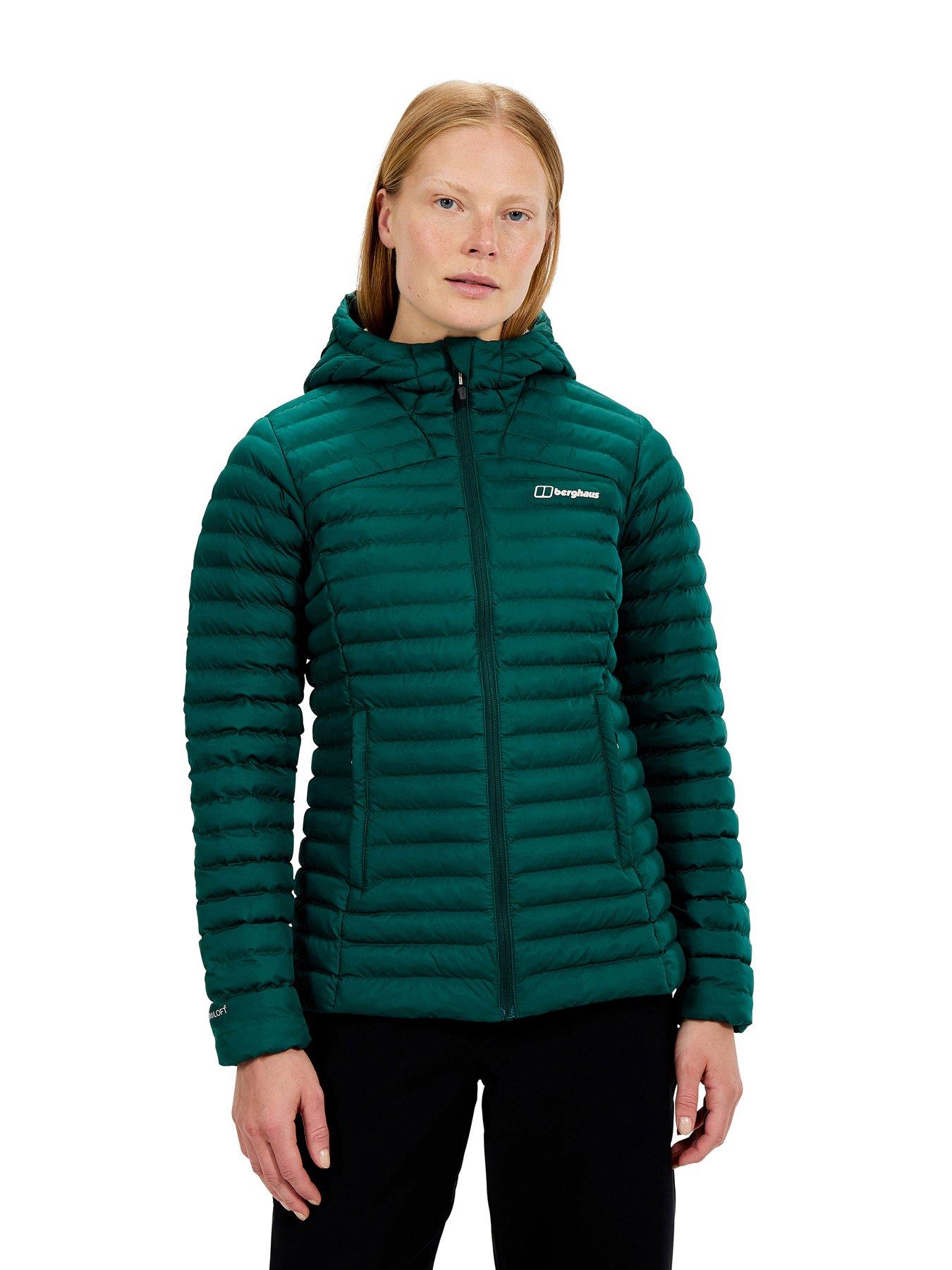 Berghaus Womens Nula Micro Jacket - Green, Green, Size 16, Women