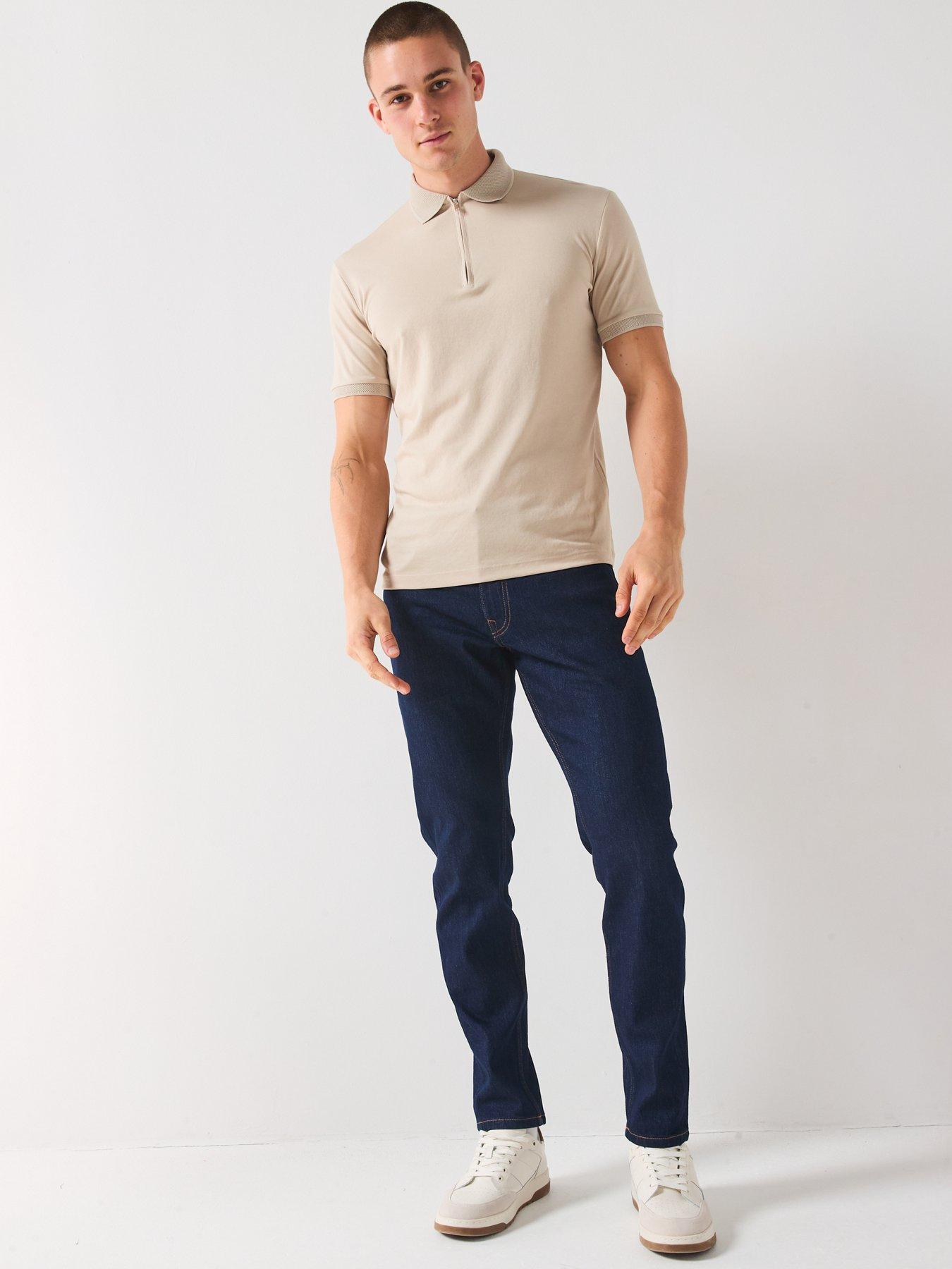 Image 3 of 4 of Selected Selected 175 Ben Kori Slim Fit Jeans