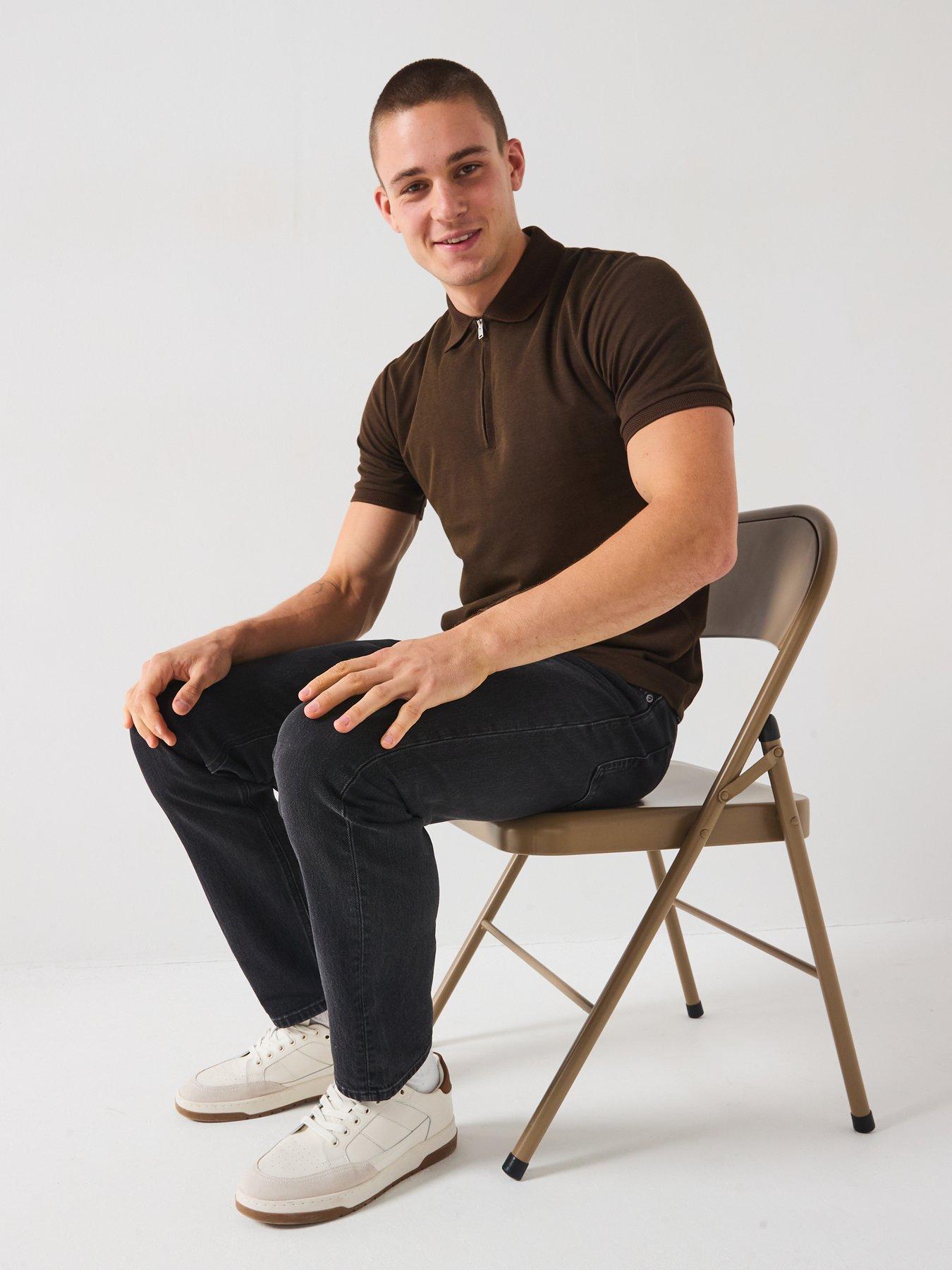 Image 4 of 6 of Selected Selected 175 Ben Kori Slim Fit Jeans