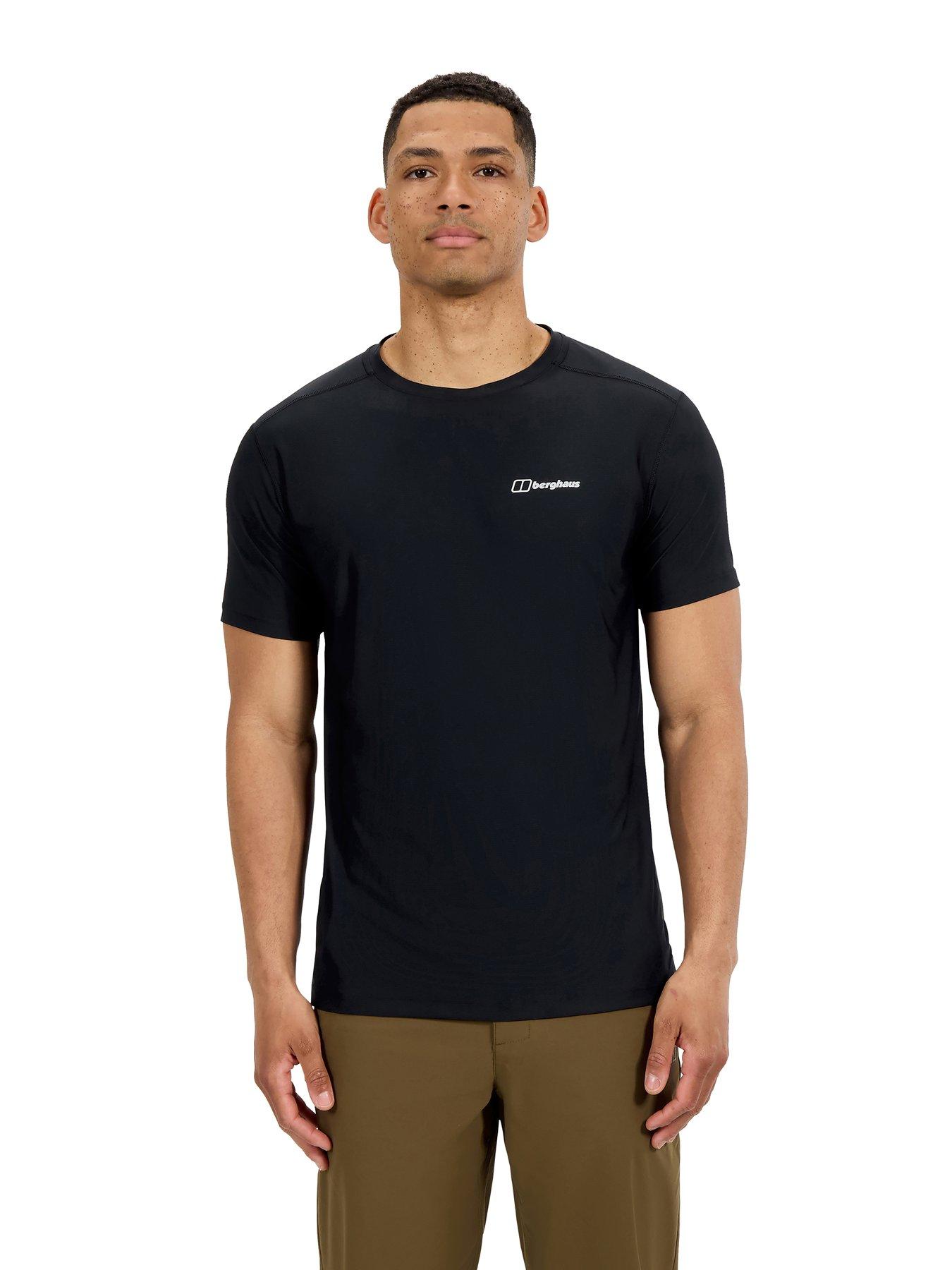 undefined Mens 24/7 Tech Tee Crew - Black