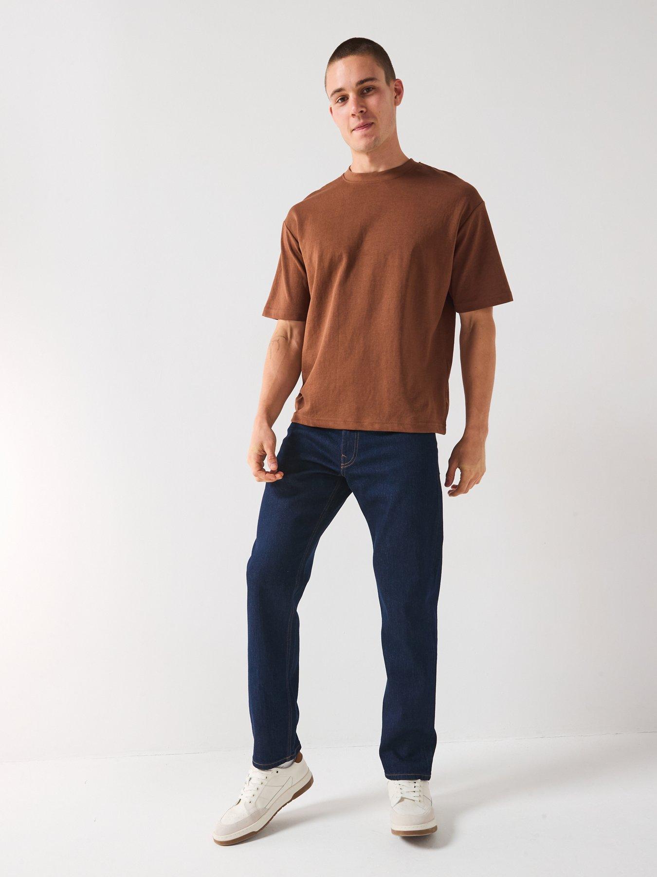 Image 3 of 6 of Selected Loose Fit Oscar Short Sleeve T-shirt