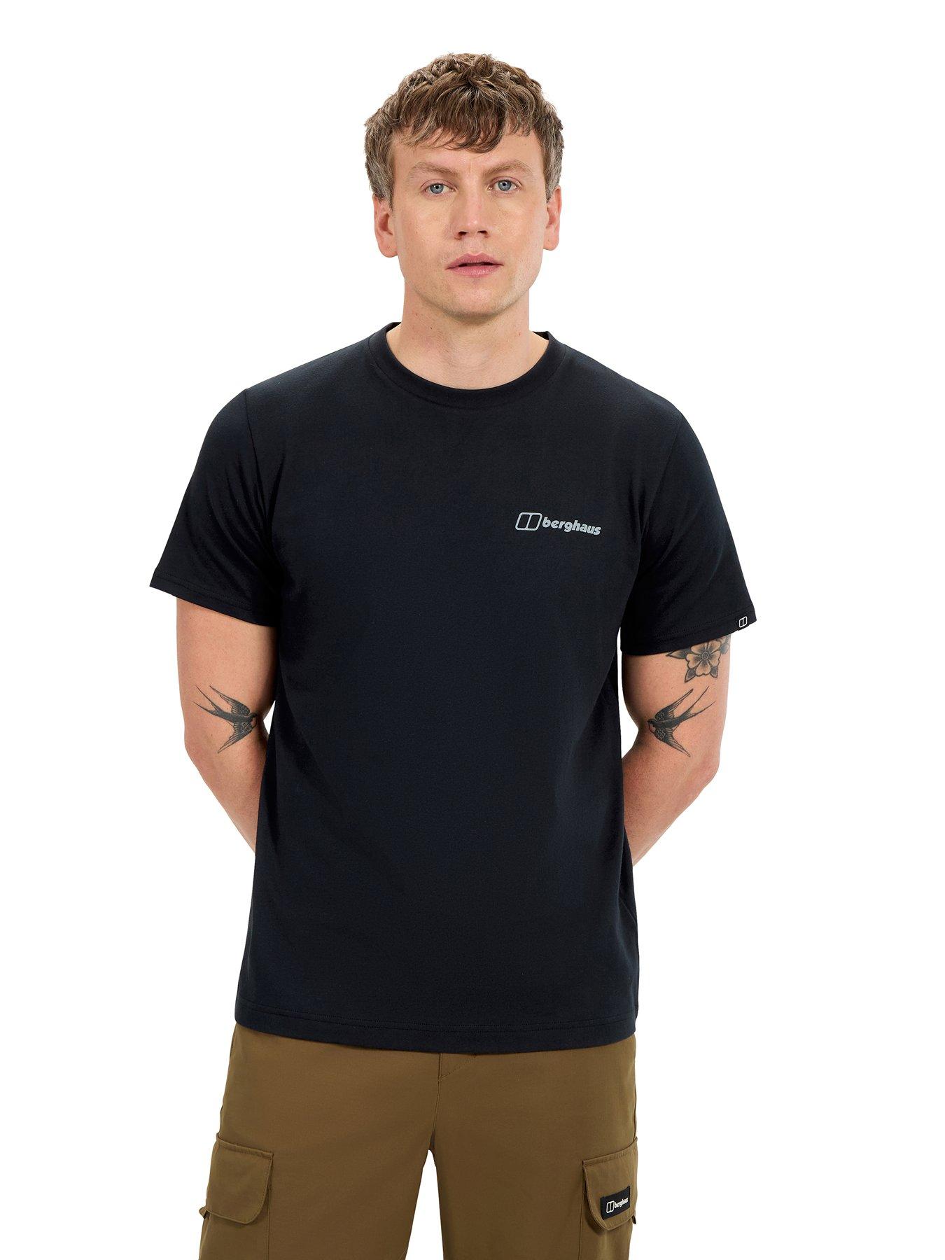 undefined Mens Coordinates Tee - Black