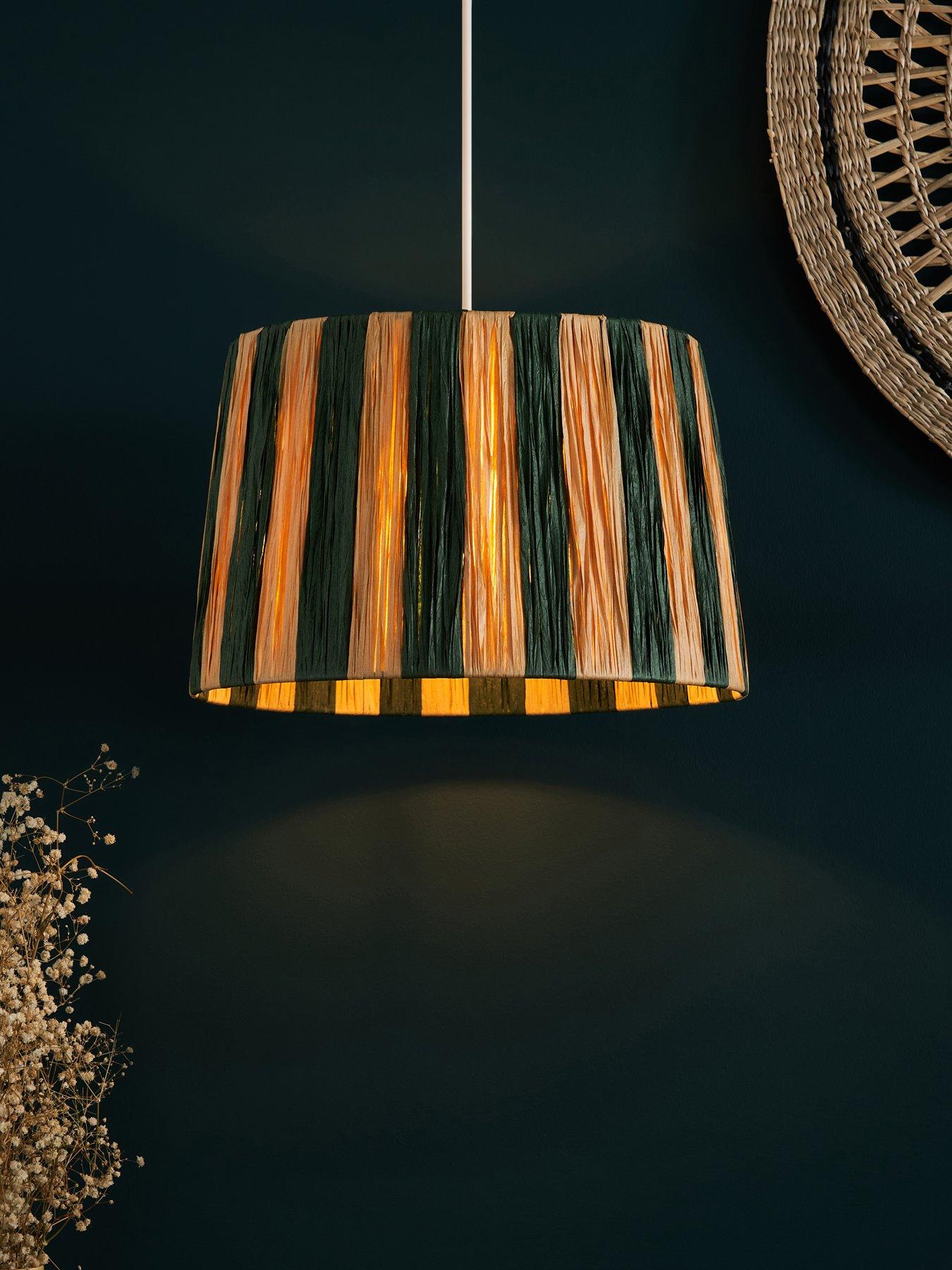 The Very Collection Raffia Striped Easy Fit Shade