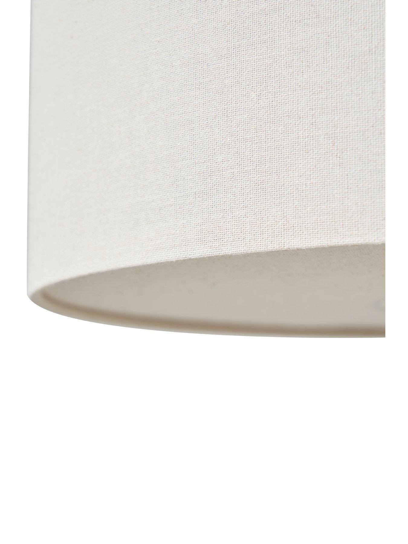 Image 4 of 5 of Very Home Arc Floor Lamp With Fabric Stretch Shade