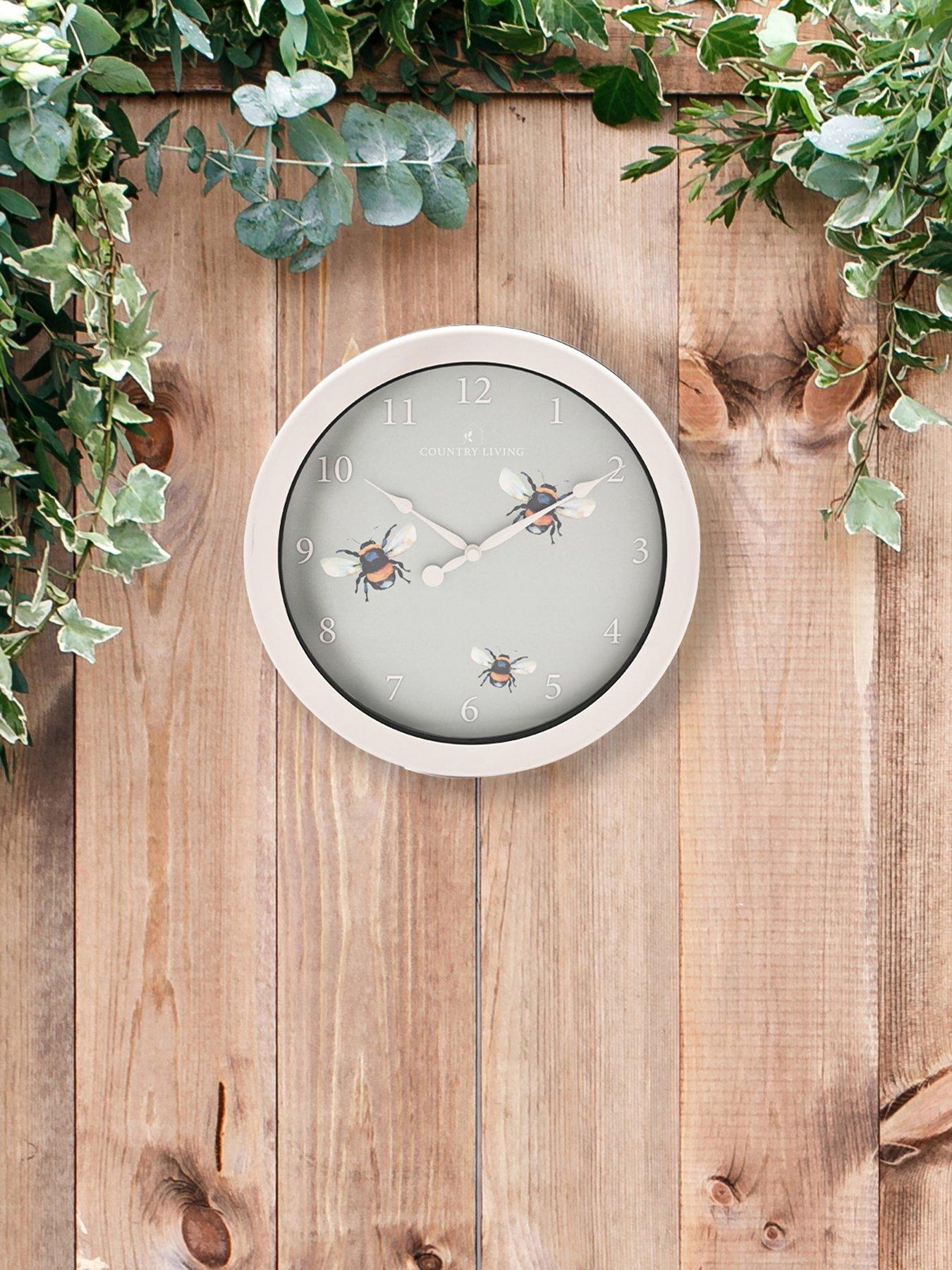 undefined Outdoor Clock - Bee 26.5 cm