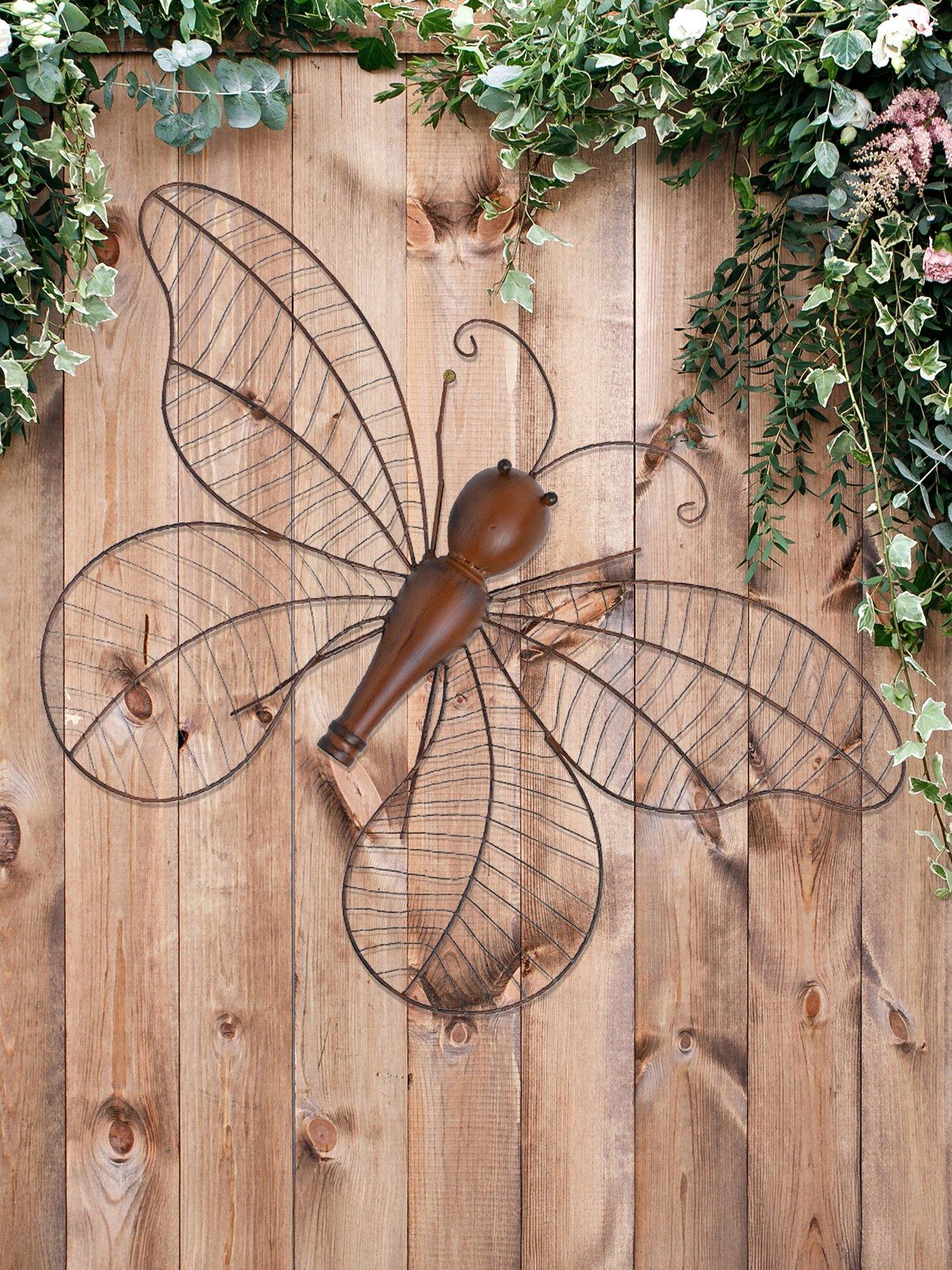 Country Living Metal Wall Art - Large Butterfly