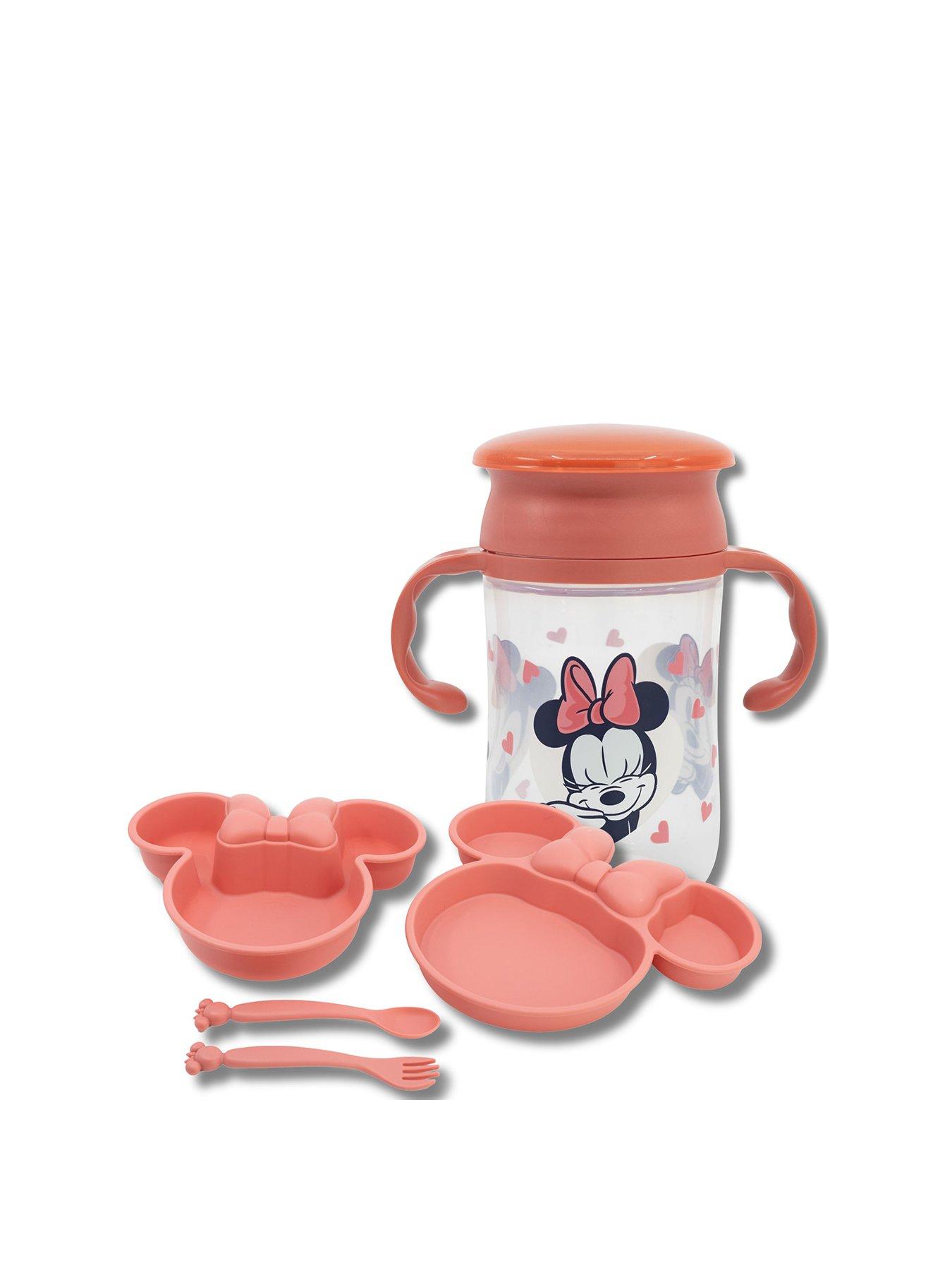 Minnie Mouse Minnie 5 Piece Character Shaped Dinner Set in Gift Box