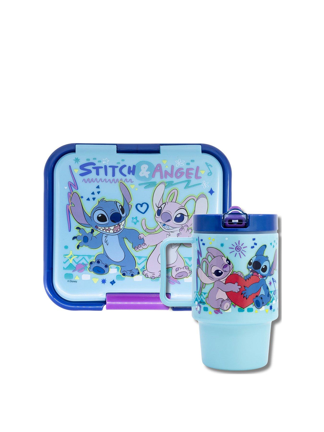 undefined Stitch Packed Lunch Set with Quencher