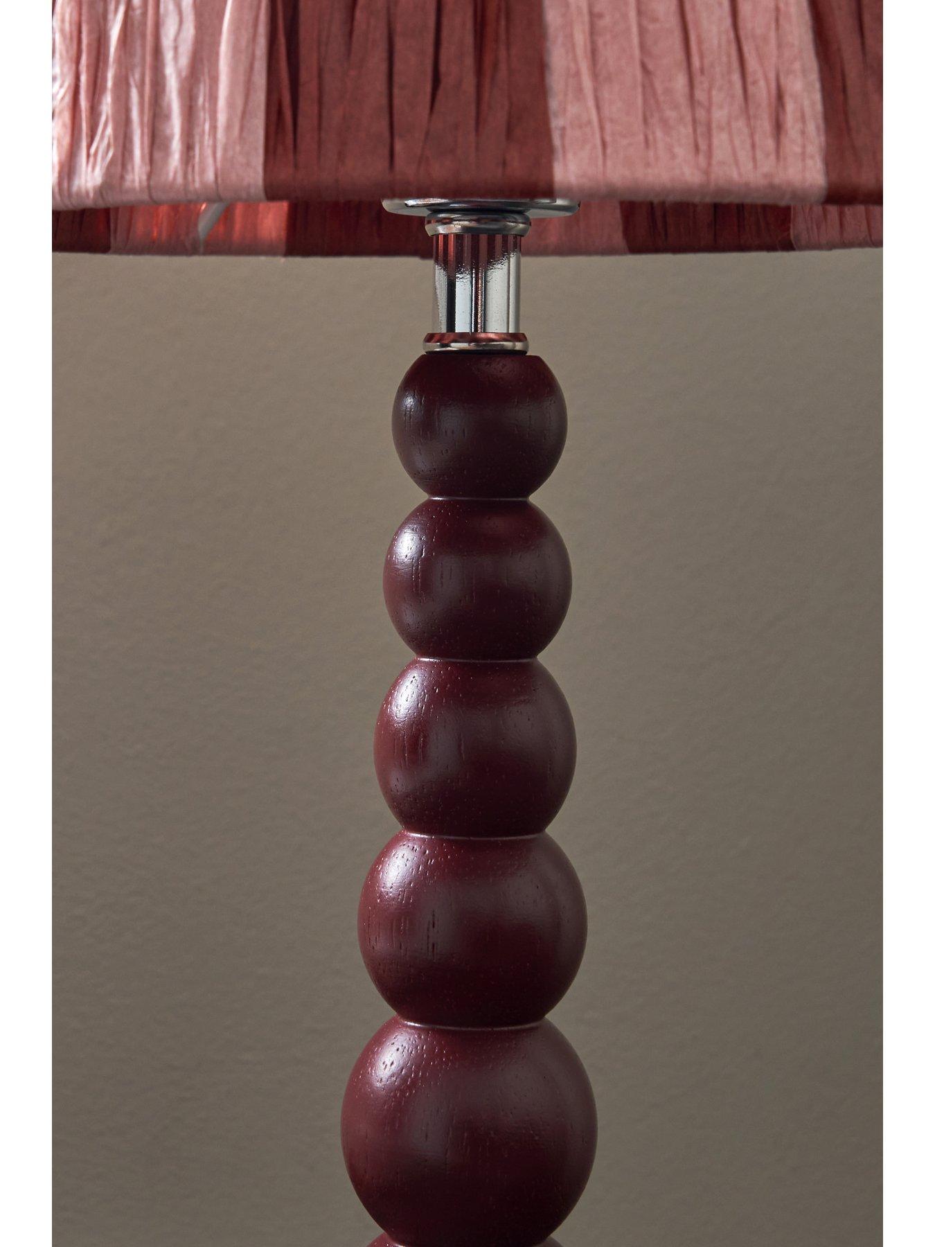 Image 4 of 6 of Very Home Bobble Wooden Table Lamp