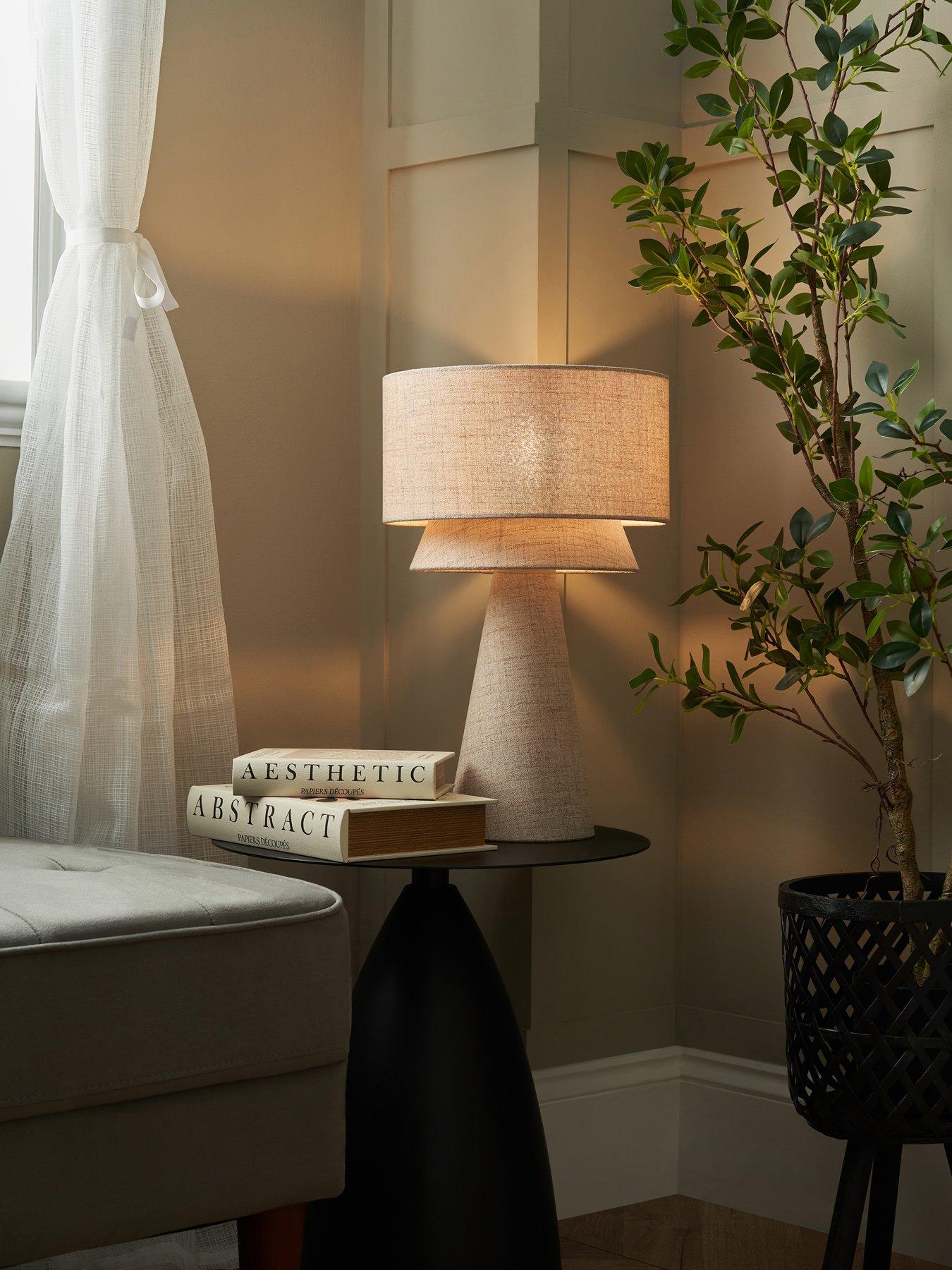 The Very Collection Linen Table Lamp