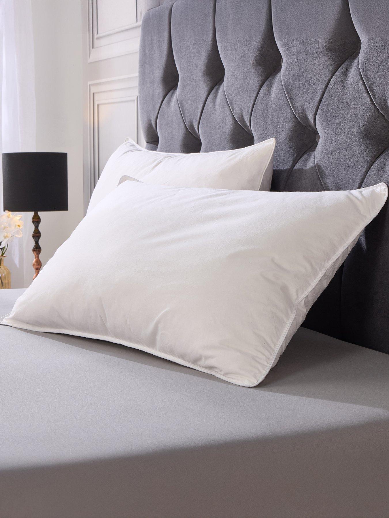 undefined Softened Duck Feather Pillow Pair
